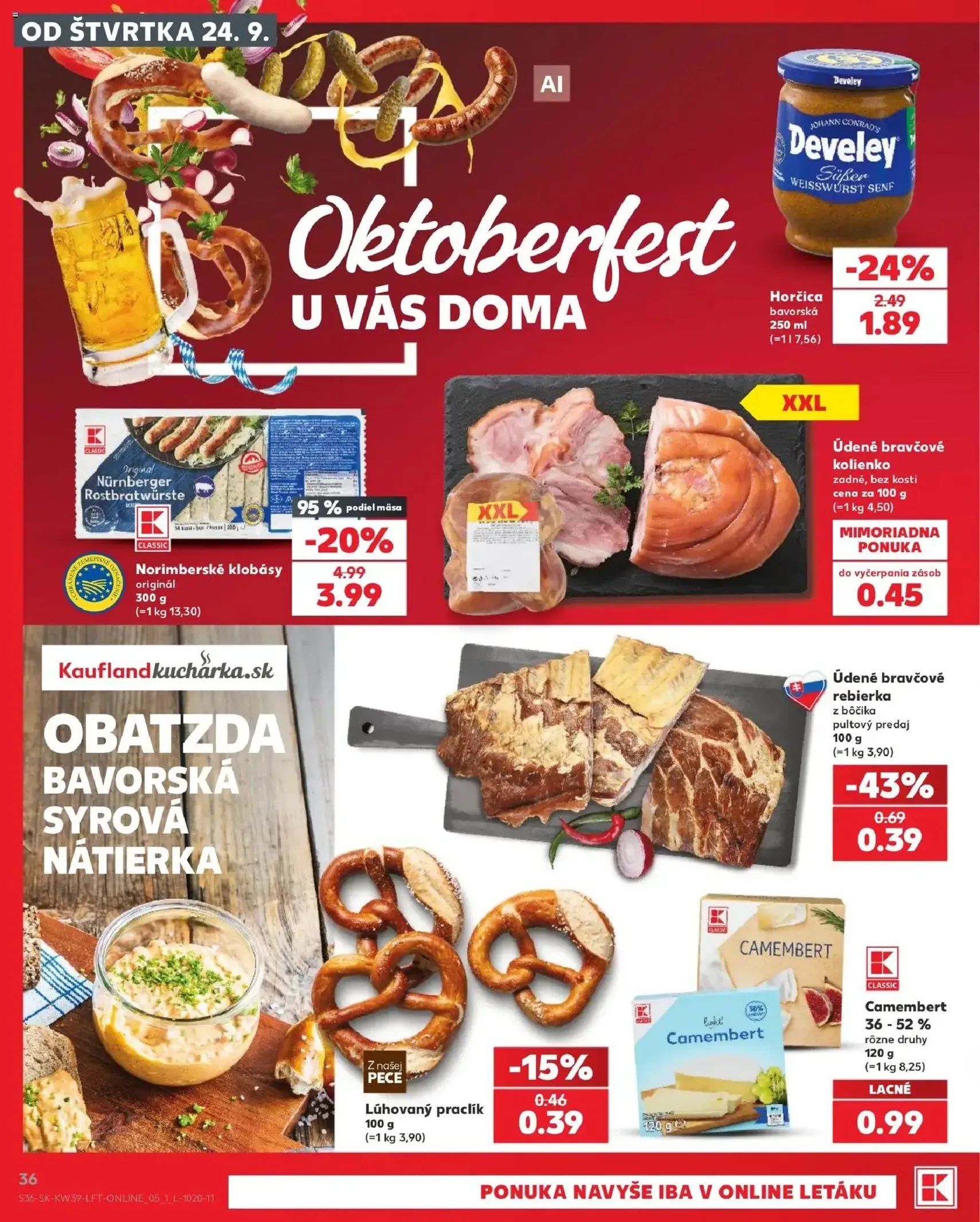 Kaufland leták - platný leták od 24.09.2026 strana 36 z 82