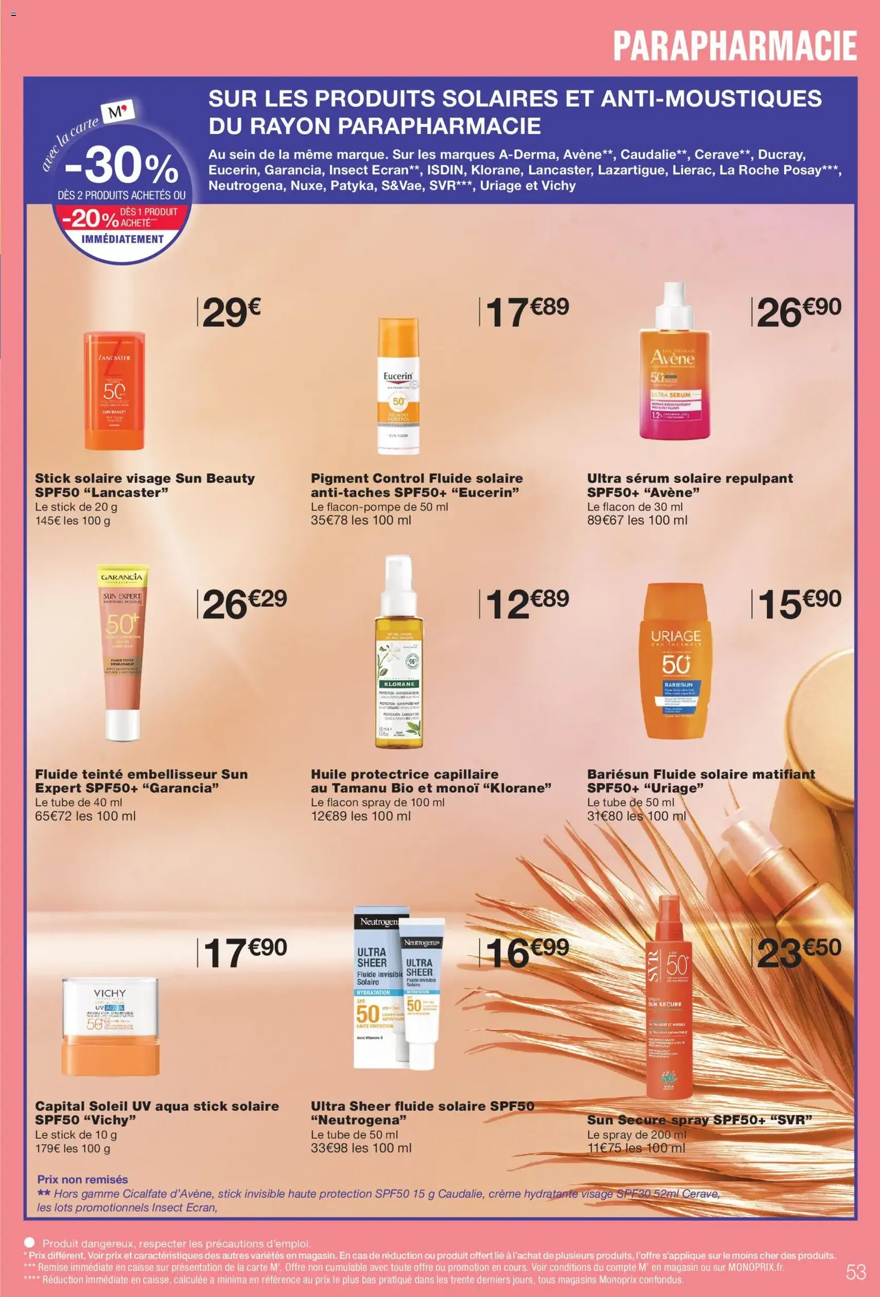 Monoprix catalogue - brochure valable à partir du 30/06/2026, page 53 sur 58