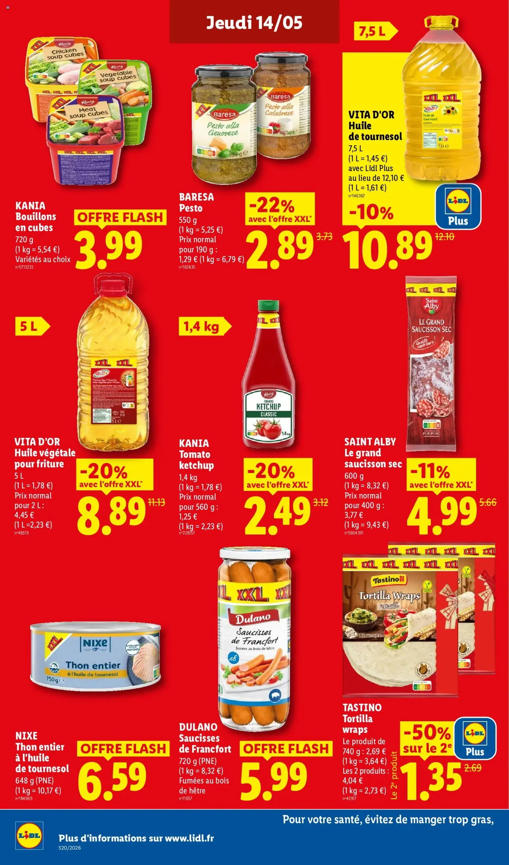 LIDL catalogue - brochure valable à partir du 14/05/2026, page 18 sur 59