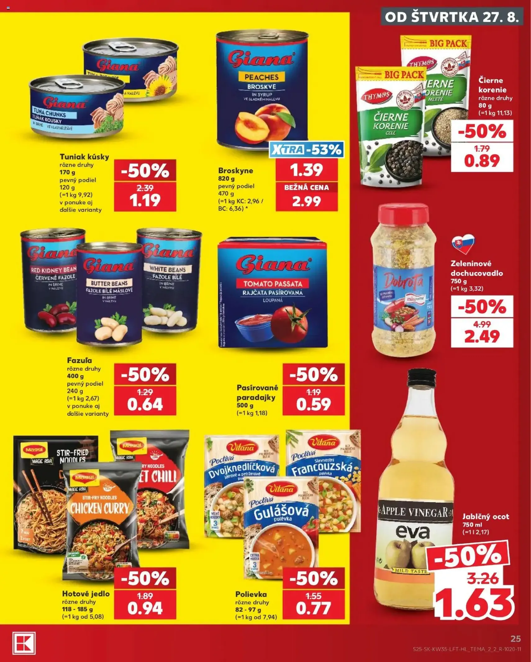 Kaufland leták - platný leták od 27.08.2026 strana 25 z 76