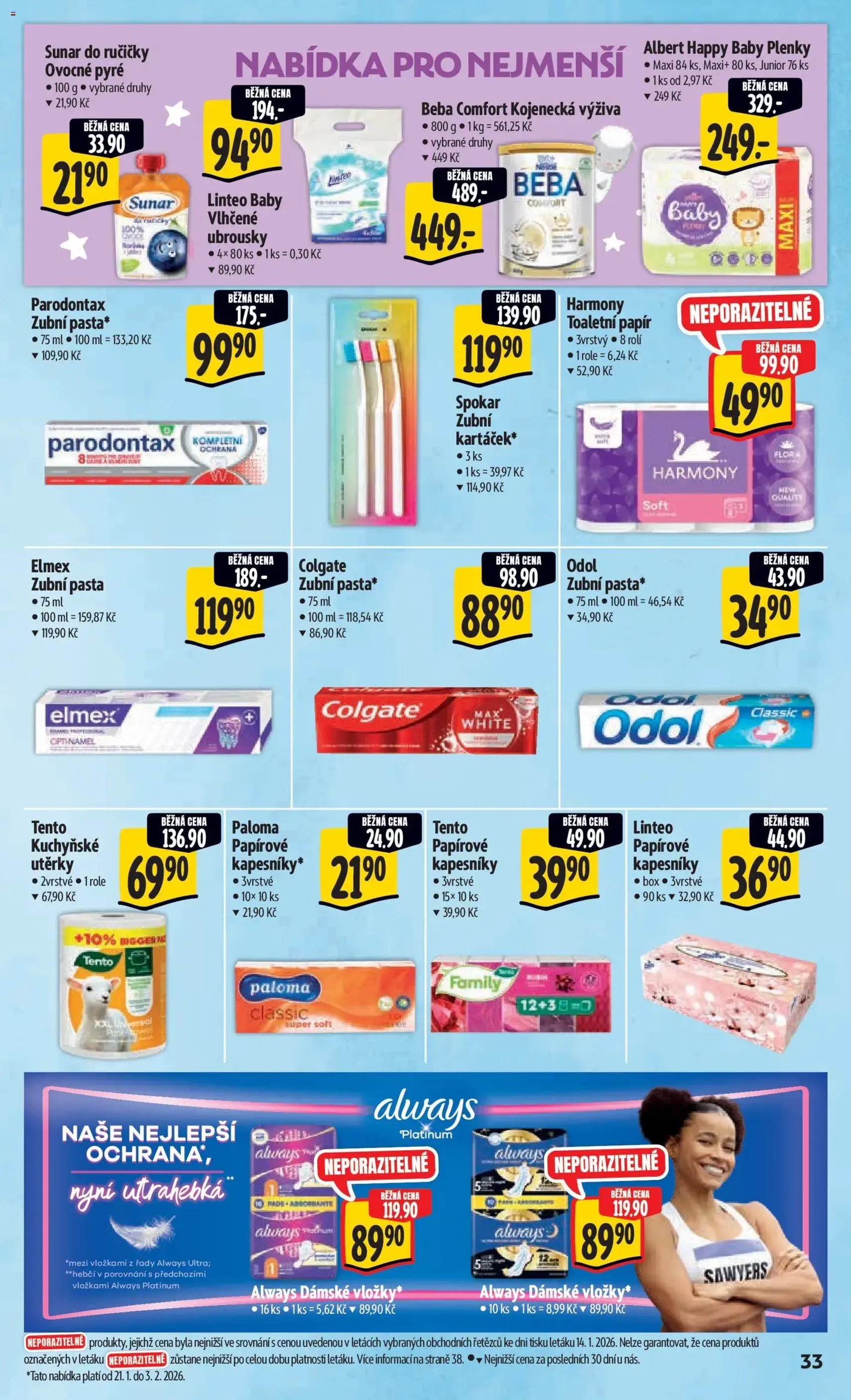 Albert leták - Hypermarket - platný leták od 21.01.2026 strana 39 z 54