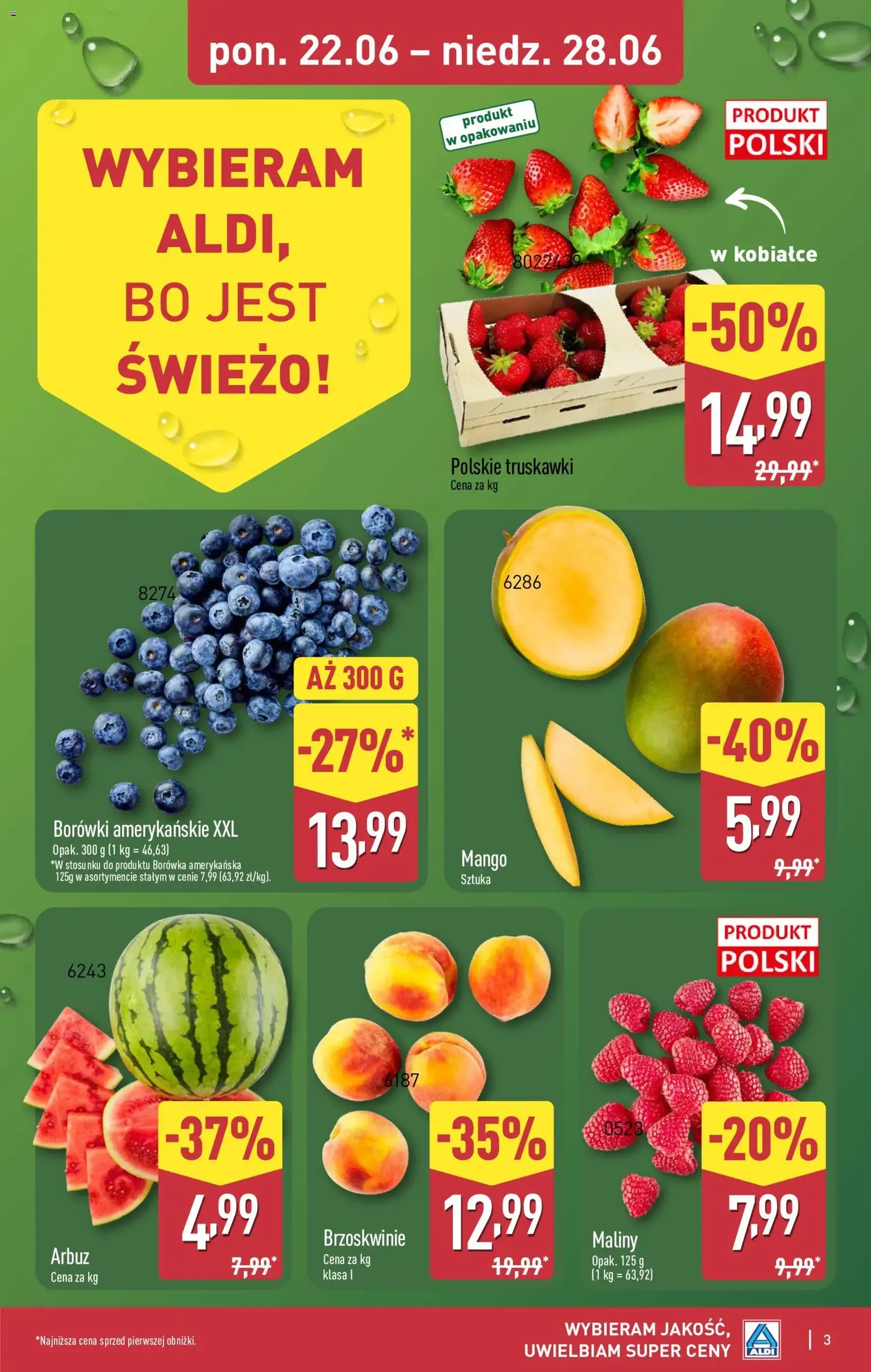 Aldi gazetka - ważny gazetka od 22.06.2026 strona 3 z 51