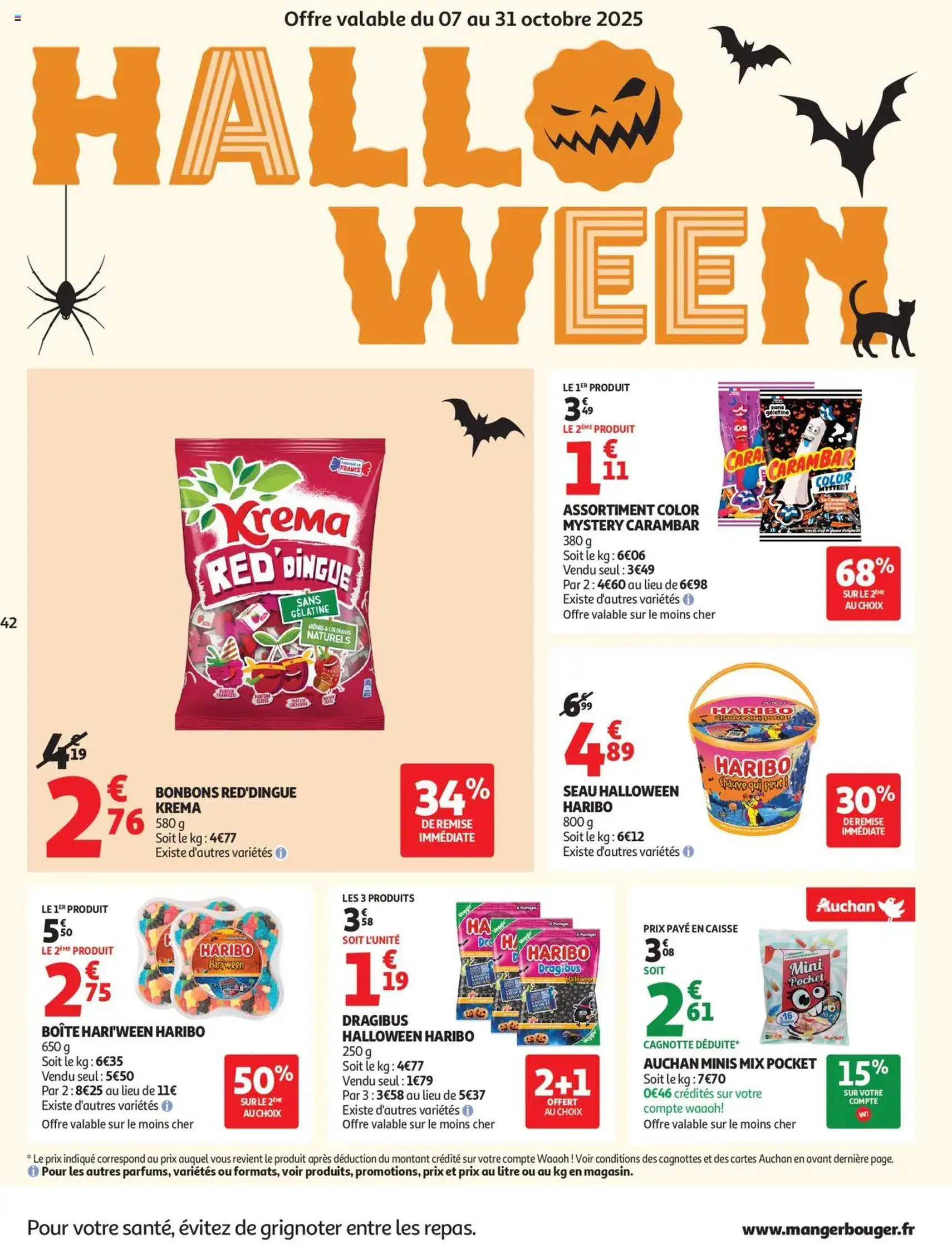 Auchan prospectus - brochure valable à partir du 07/10/2025, page 42 sur 66