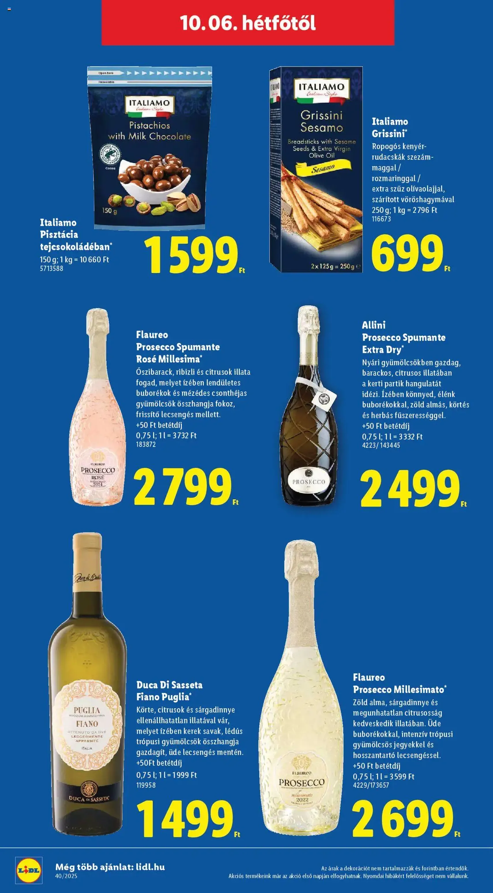 Lidl Akciós újság - 2025.10.02. érvényes szórólap 72 oldal 76 oldalból Lidl Akciós újság - 2025.10.02. érvényes szórólap 72 oldal 76 oldalból