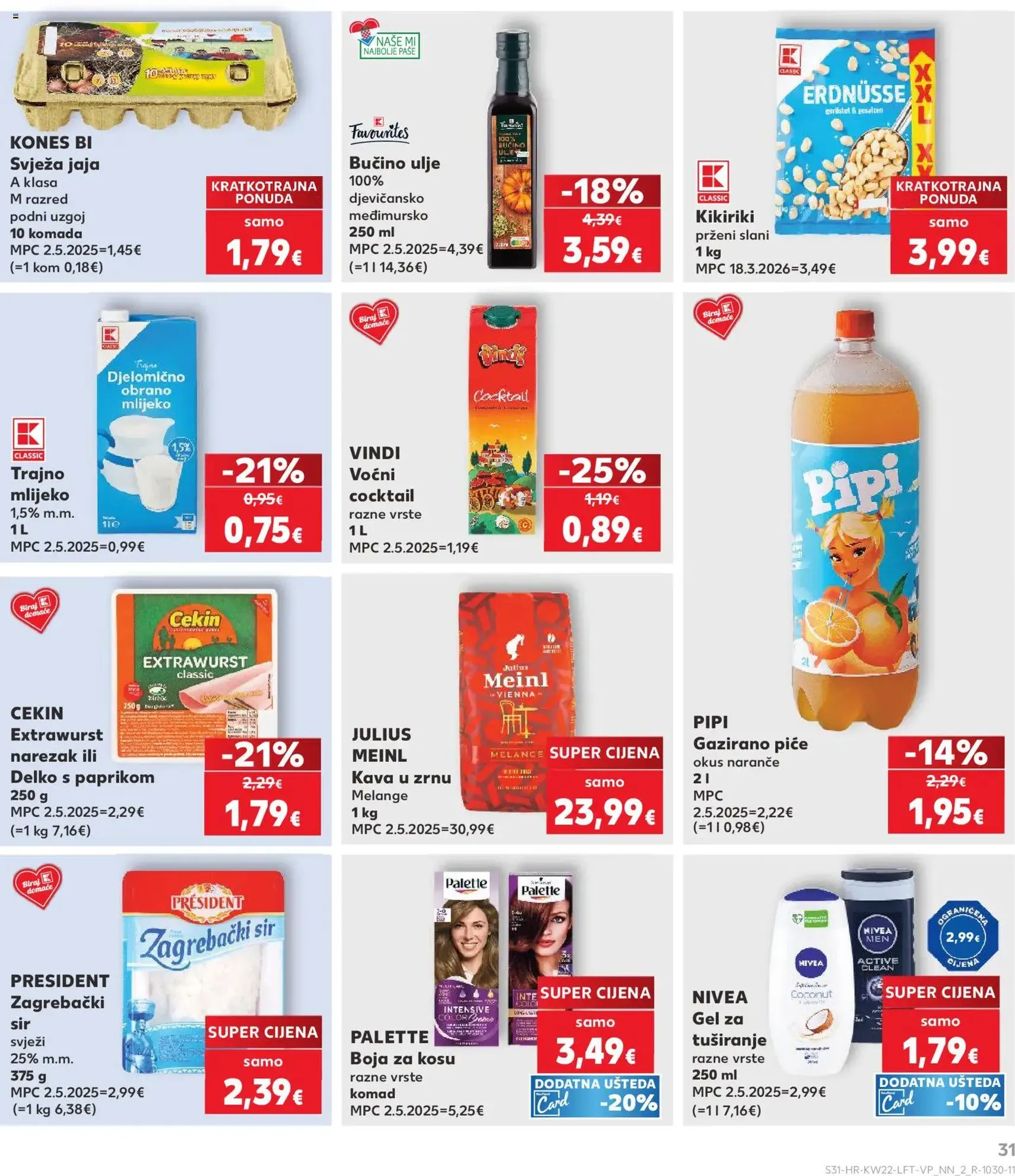 Kaufland HR akciós újság - 2026.05.27. érvényes szórólap 31 oldal 32 oldalból