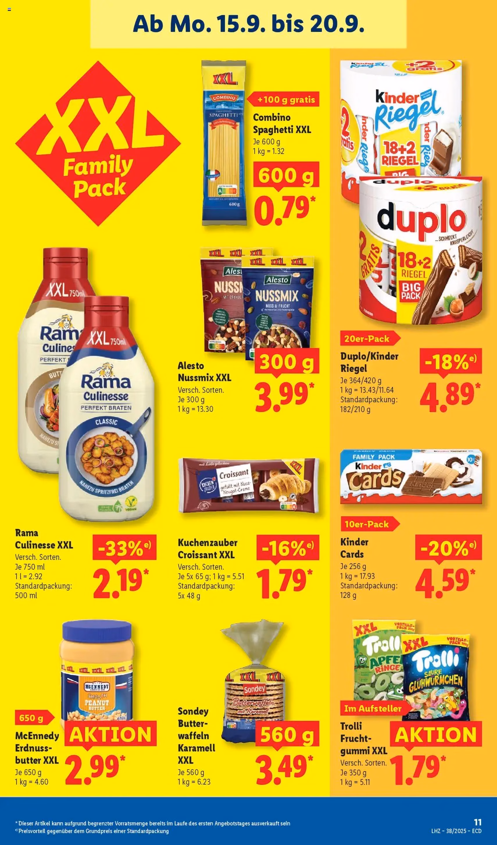 Lidl Prospekt - Gültiger Prospekt ab 15.09.2025, Seite 19 von insgesamt 68 Lidl Prospekt - Gültiger Prospekt ab 15.09.2025, Seite 19 von insgesamt 68