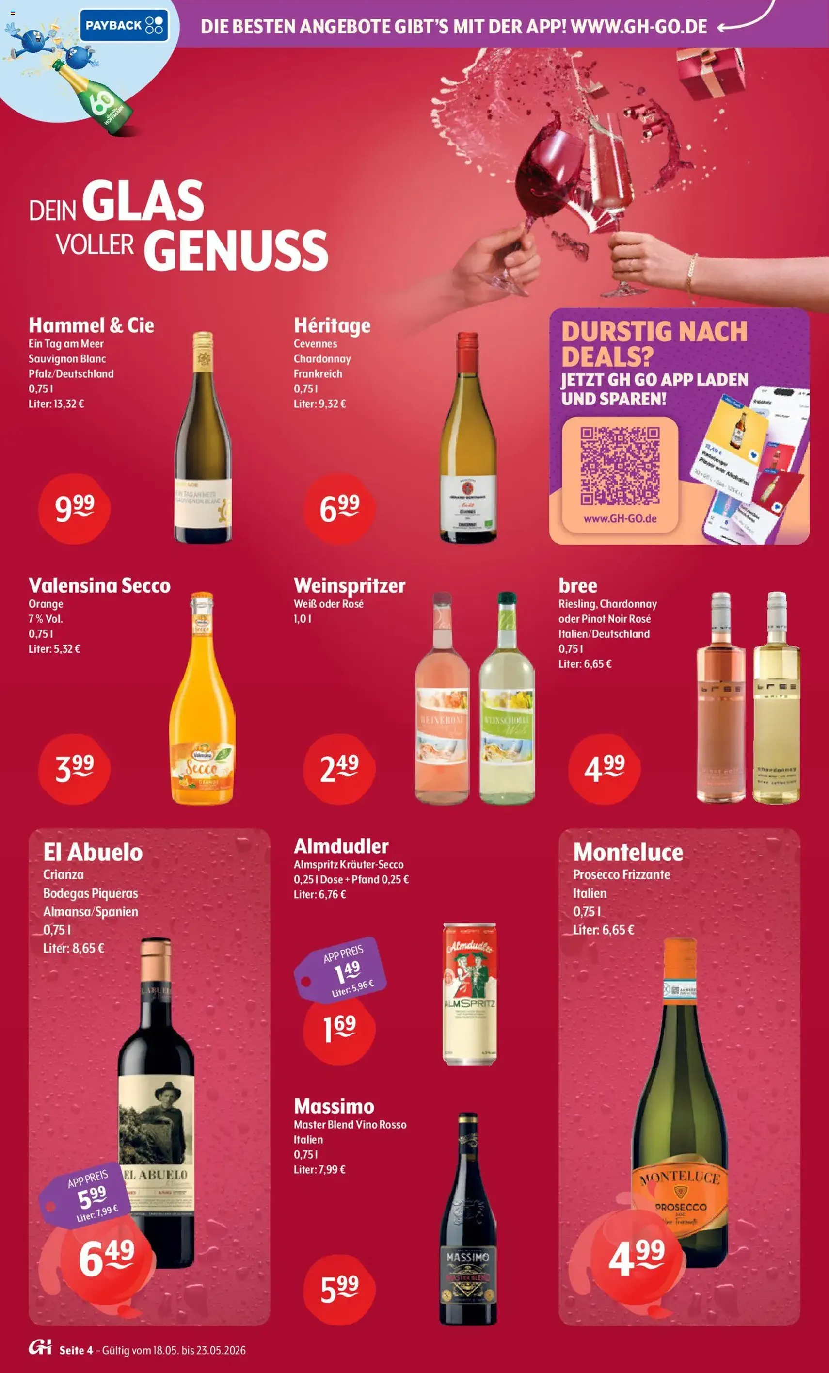 Trink und Spare Prospekt - Gültiger Prospekt ab 18.05.2026, Seite 4 von insgesamt 8
