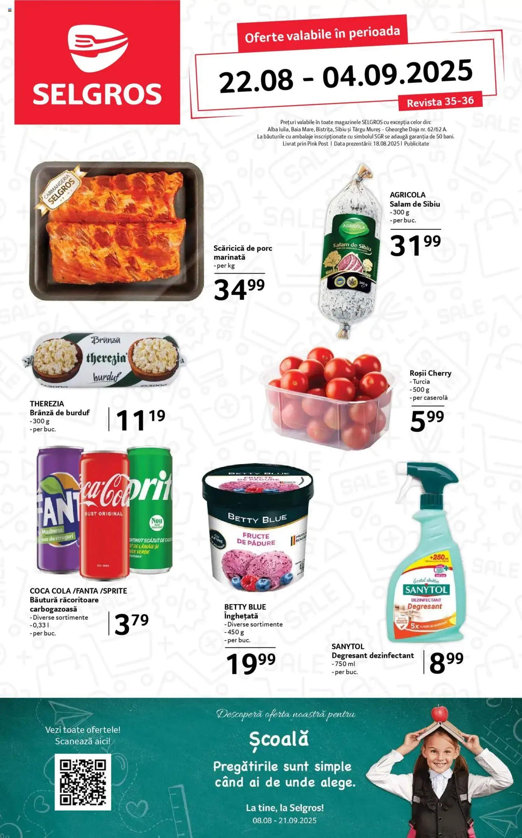 Catalog Selgros - Food - cataloage valabile începând cu 22.08.2025 pagina 1 din 33 Catalog Selgros - Food - cataloage valabile începând cu 22.08.2025 pagina 1 din 33