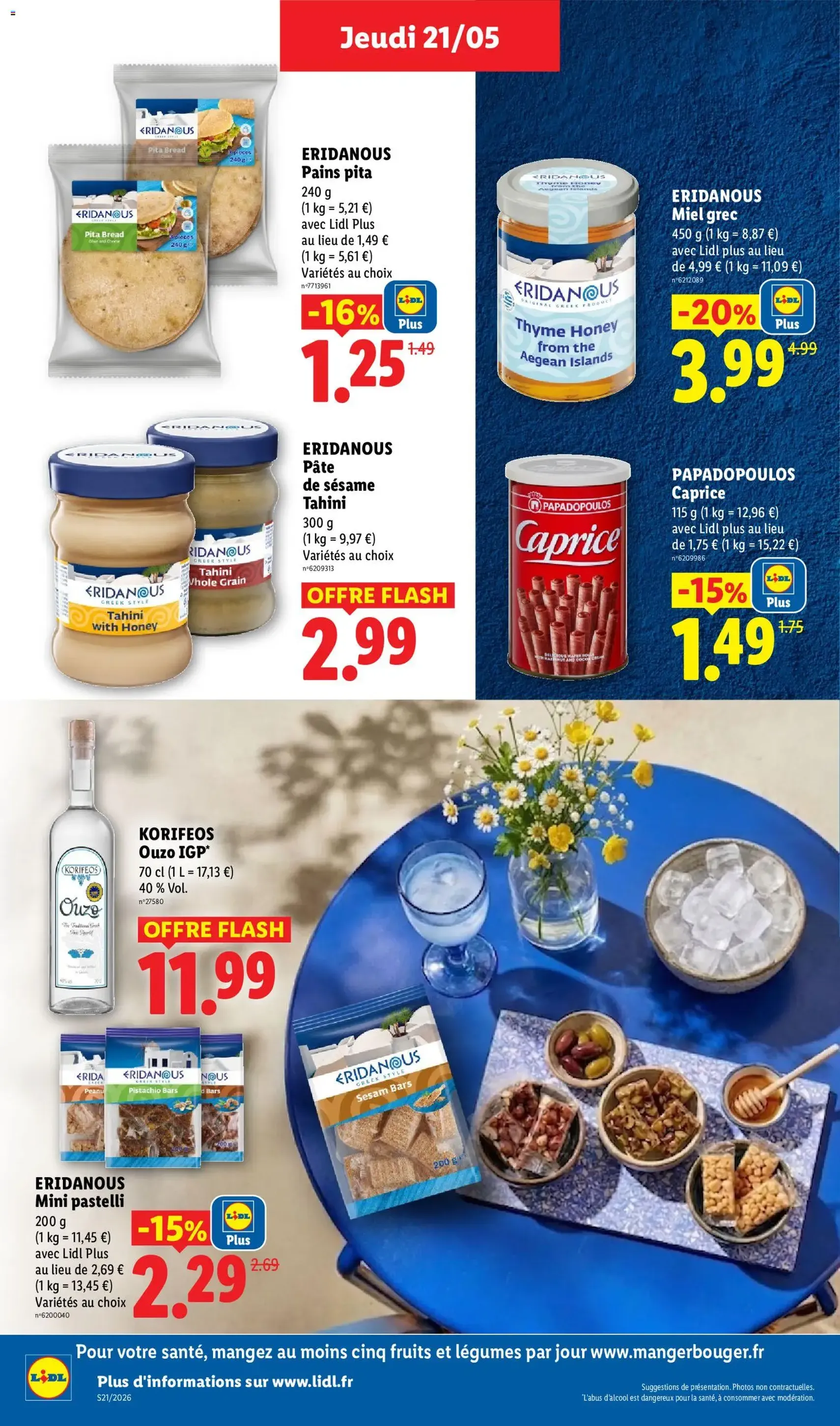 LIDL catalogue - brochure valable à partir du 21/05/2026, page 16 sur 70