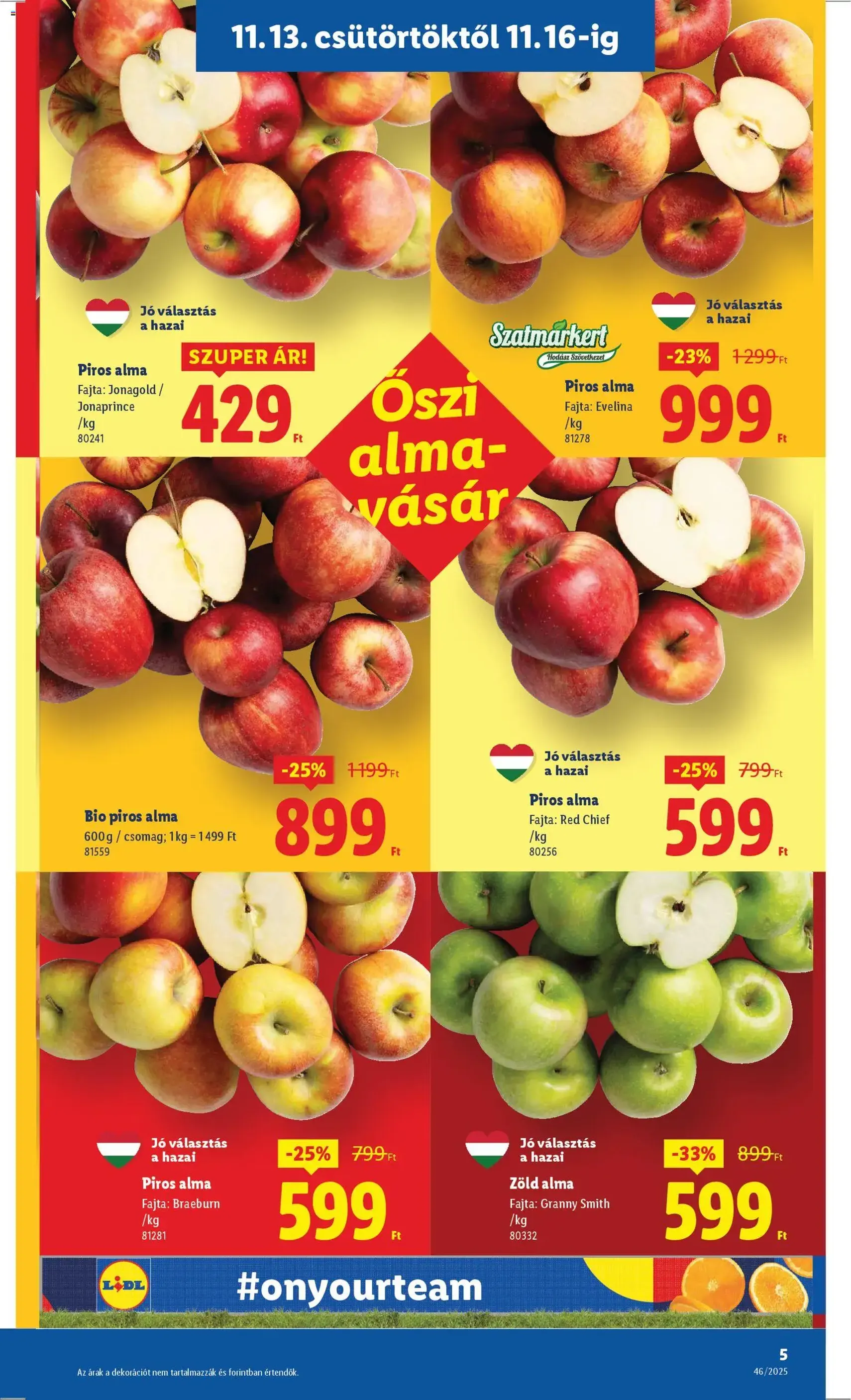 Lidl Akciós újság - 2025.11.13. érvényes szórólap 5 oldal 52 oldalból