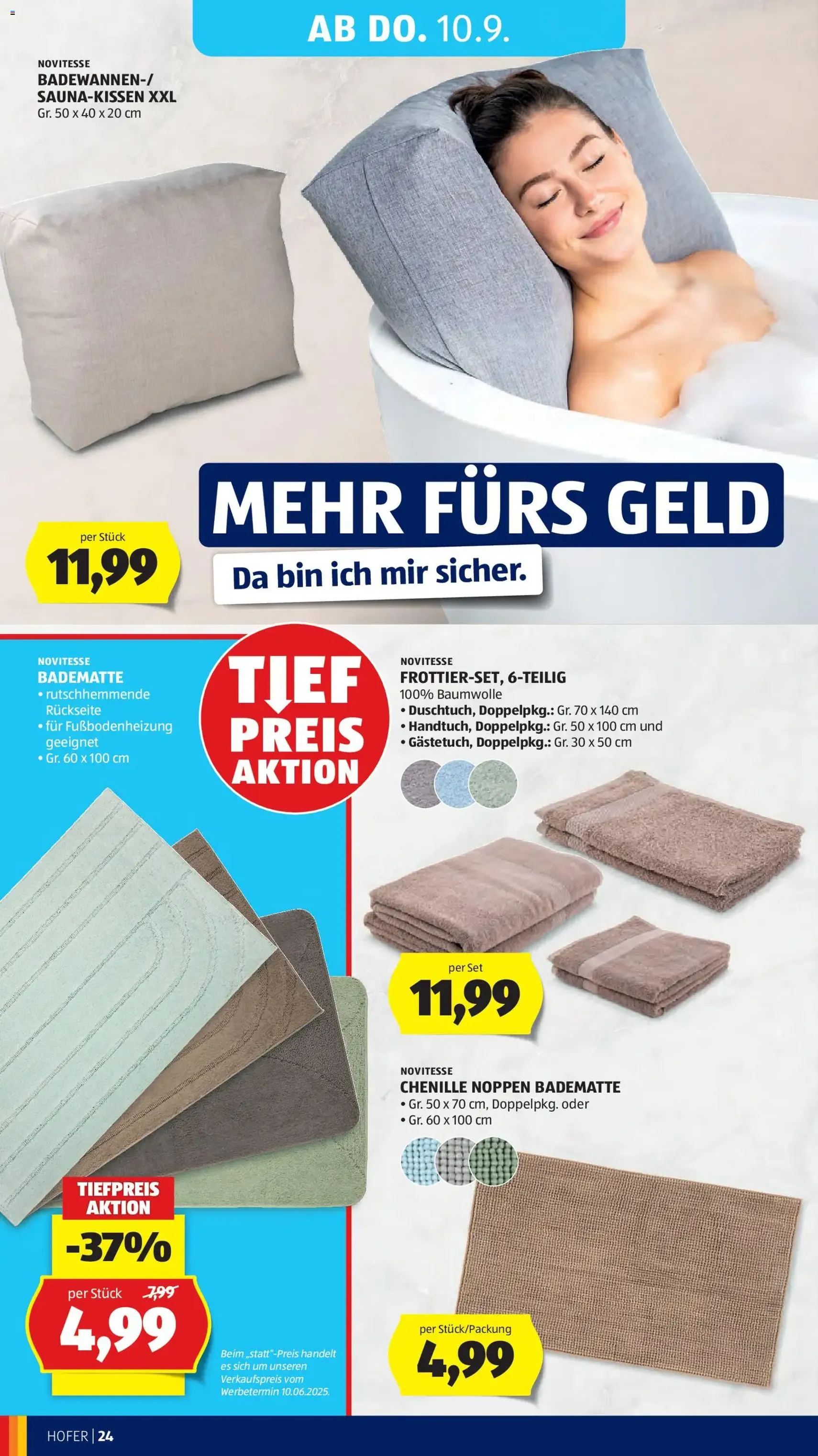 Hofer Flugblatt - Gültiger Prospekt ab 04.09.2026, Seite 32 von insgesamt 44
