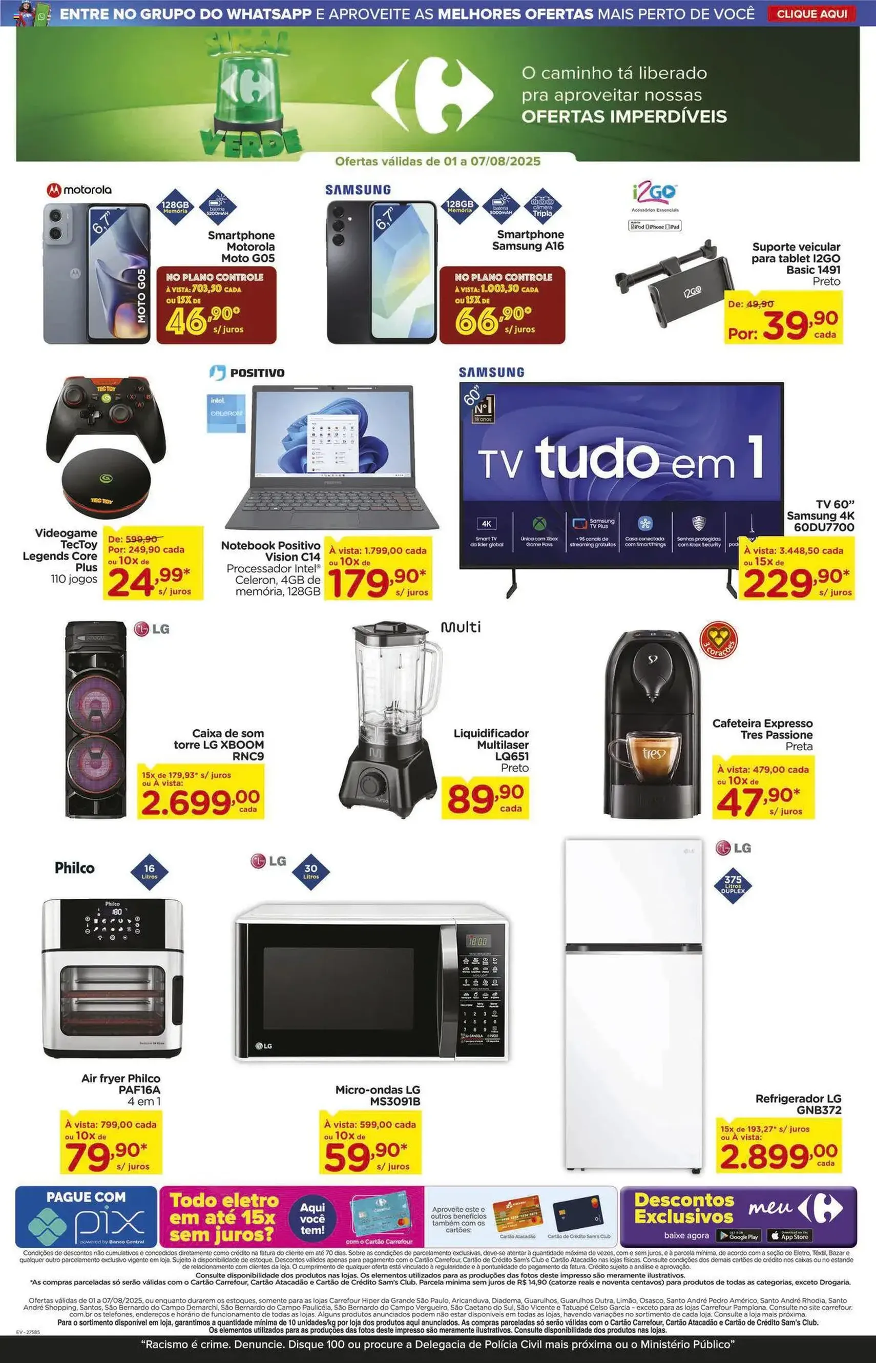 Carrefour - Ofertas da semana - folheto válido a partir de 01/08/2025 página 16 de 17 Carrefour - Ofertas da semana - folheto válido a partir de 01/08/2025 página 16 de 17