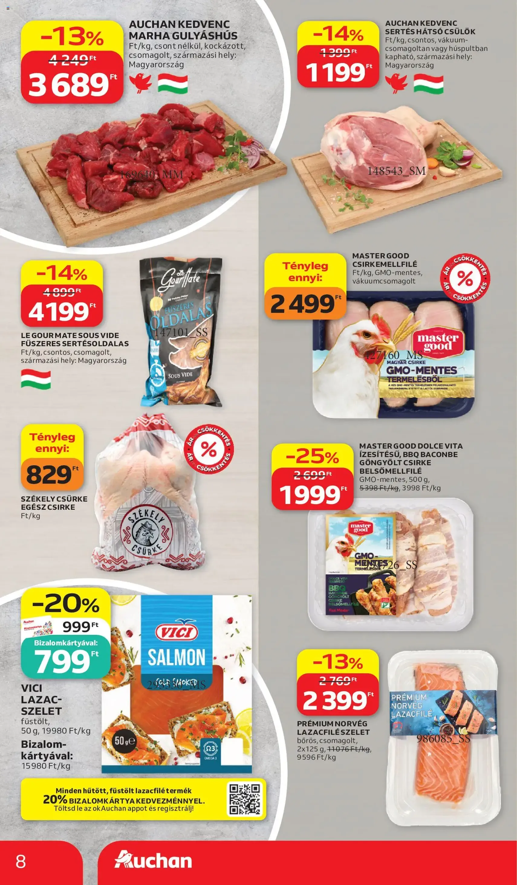 Auchan akciós újság - 2026.07.02. érvényes szórólap 8 oldal 56 oldalból