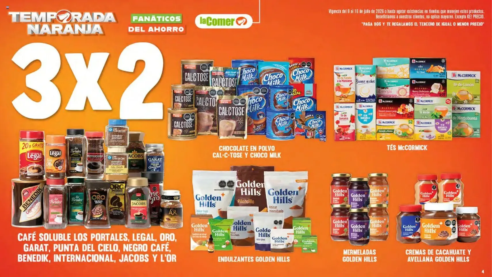 La Comer folleto - folleto válido desde 08/07/2026 página 4 de 20