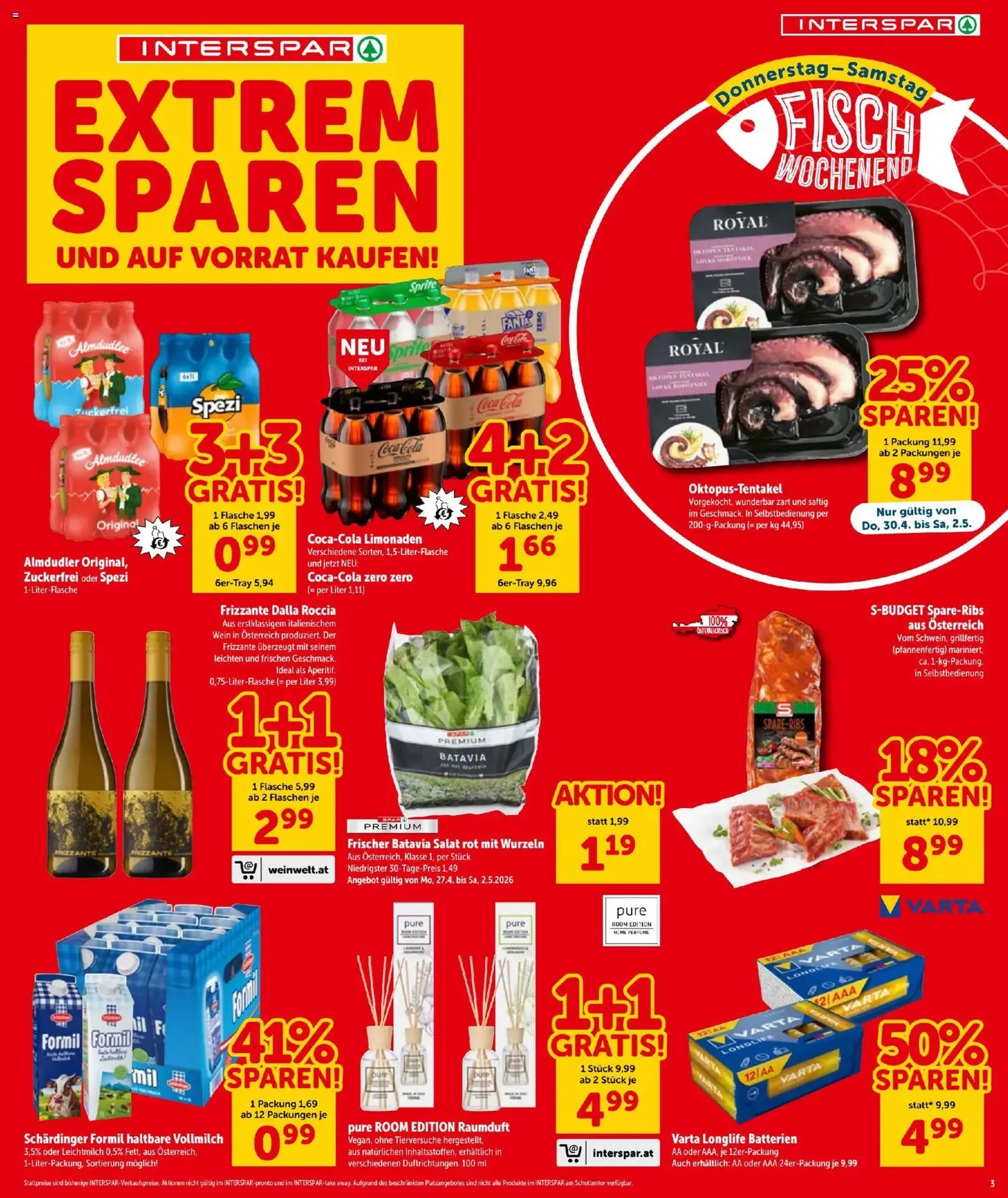 Interspar - Flugblatt - Gültiger Prospekt ab 30.04.2026, Seite 3 von insgesamt 16