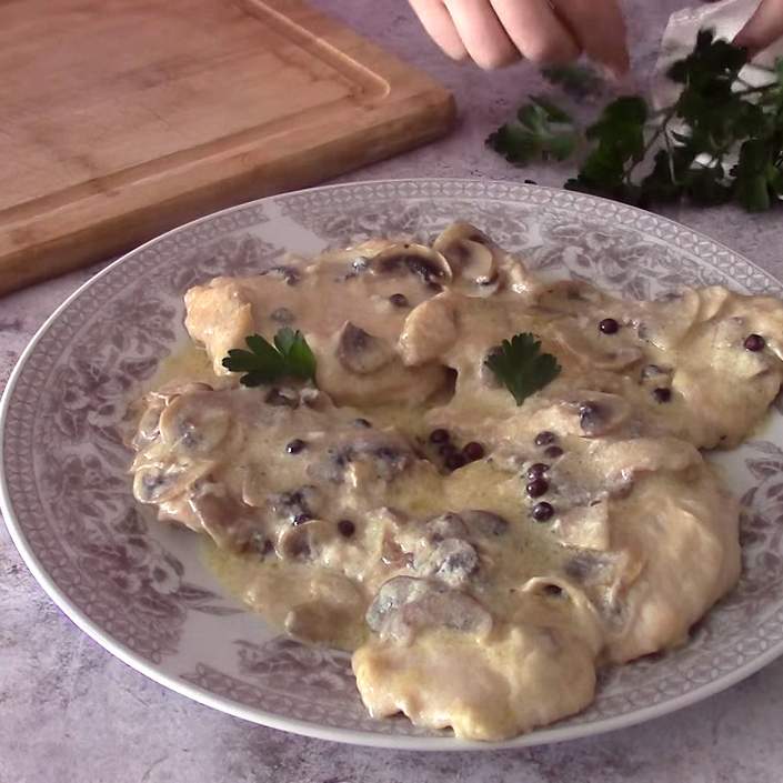 Petto di pollo al latte