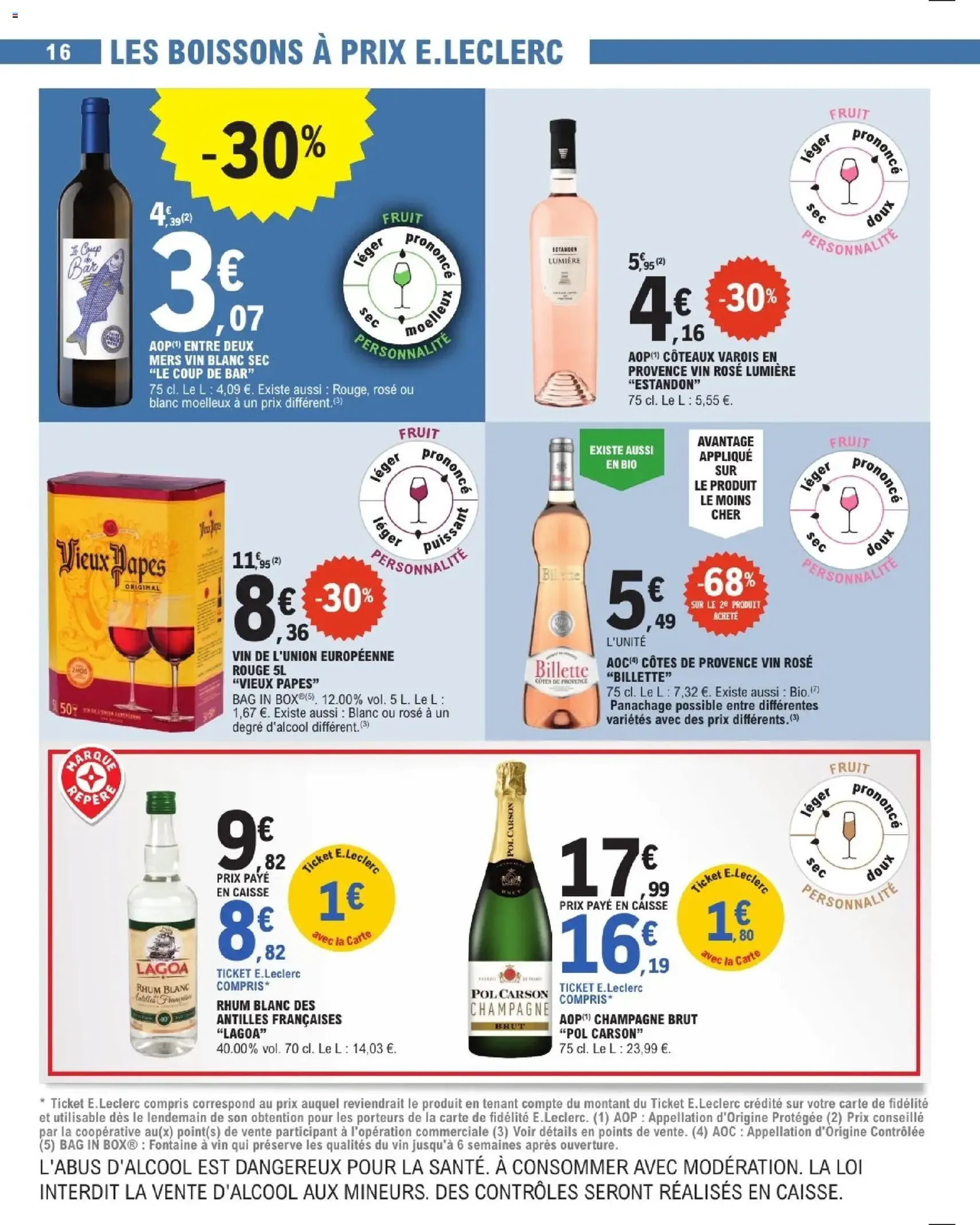 E.Leclerc catalogue - brochure valable à partir du 04/08/2026, page 16 sur 24