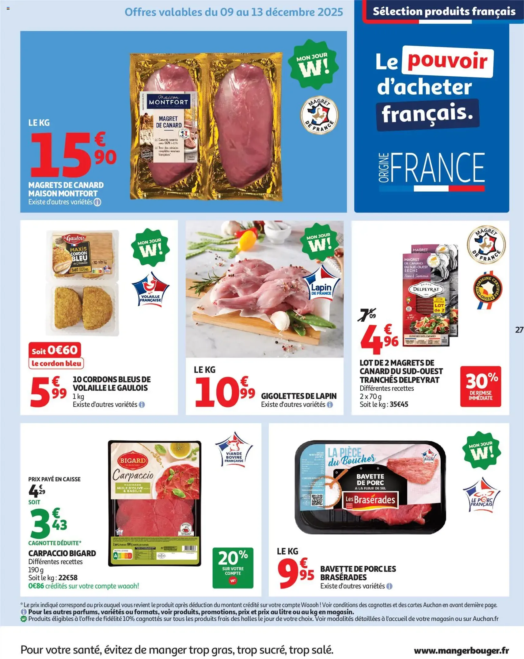 Auchan prospectus - brochure valable à partir du 09/12/2025, page 27 sur 64