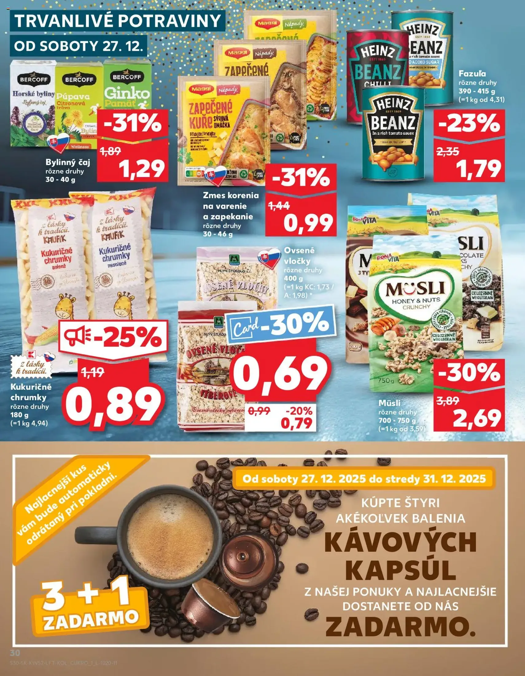 Kaufland leták - platný leták od 27.12.2025 strana 30 z 68