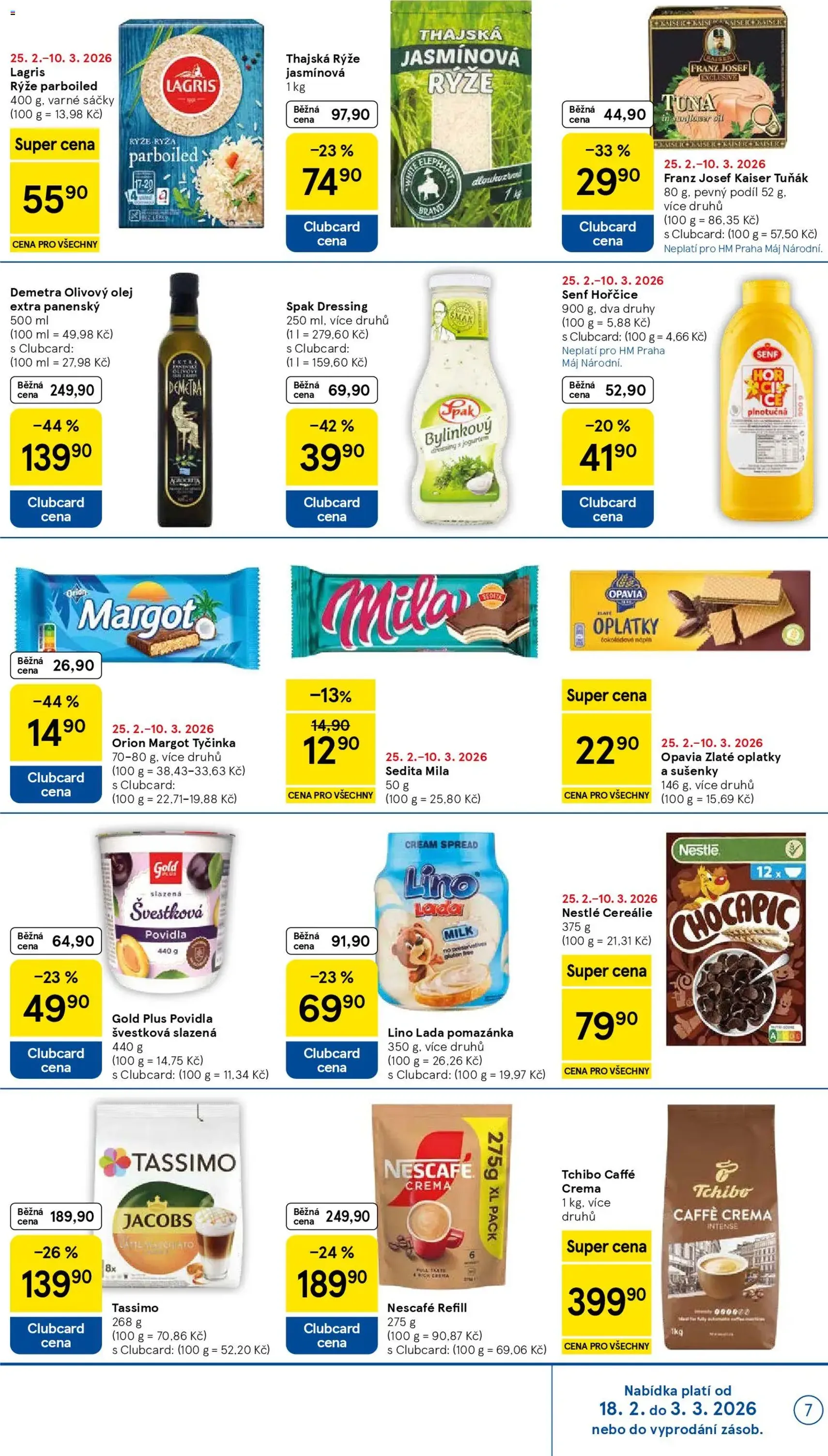 Tesco leták - Hypermarket - platný leták od 25.02.2026 strana 7 z 22