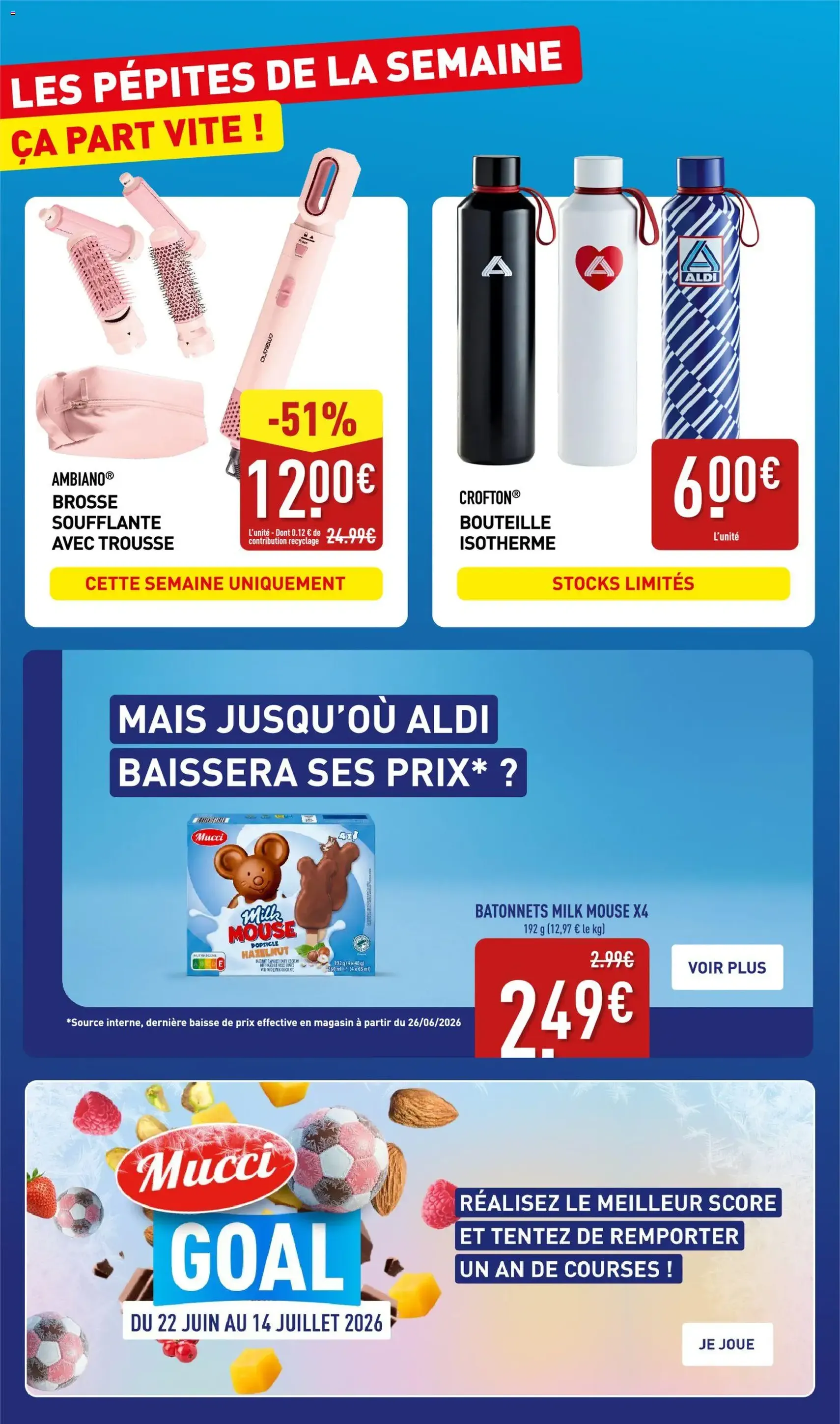 Aldi catalogue - brochure valable à partir du 14/07/2026, page 2 sur 44