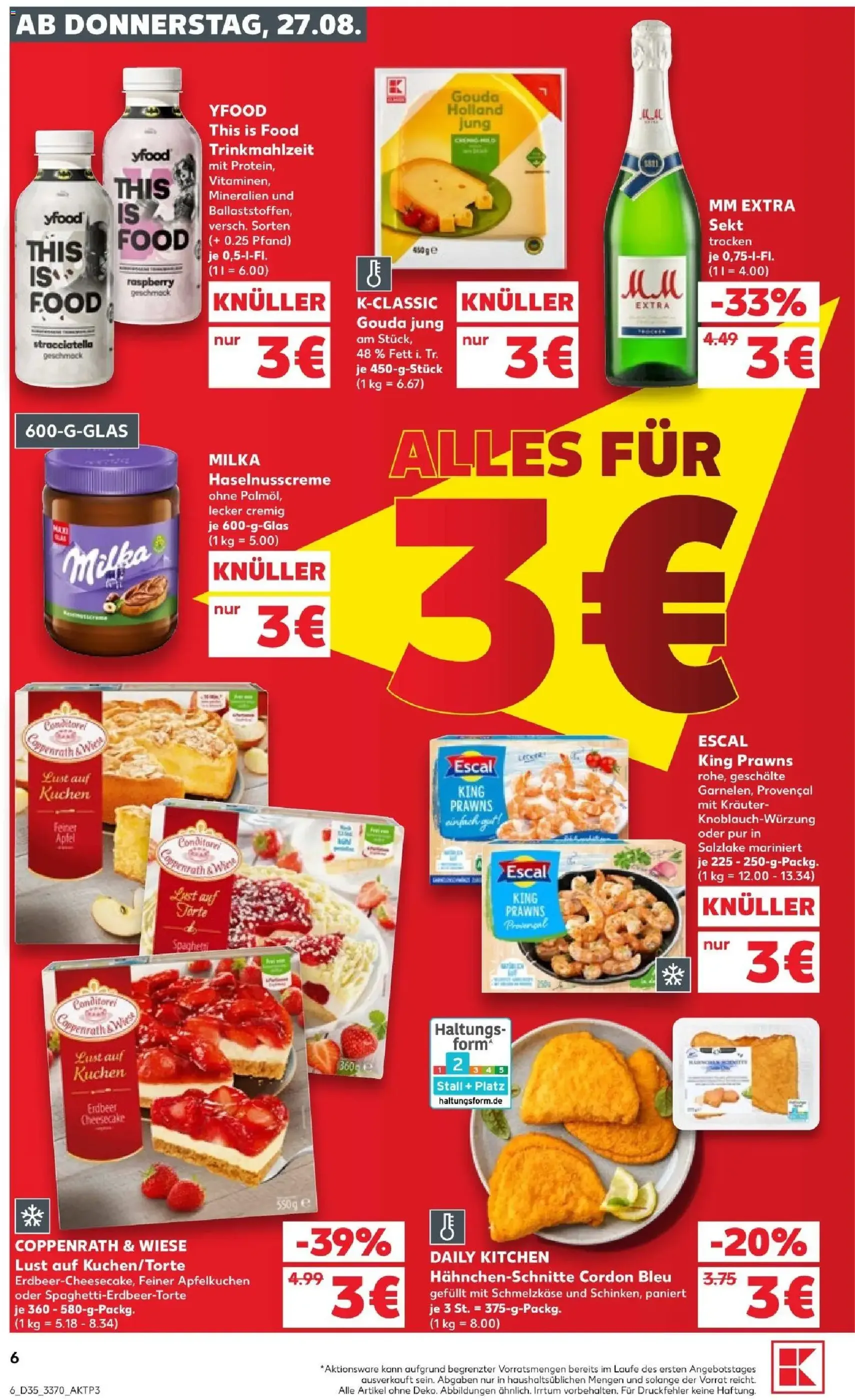 Kaufland Prospekt - Gültiger Prospekt ab 27.08.2026, Seite 6 von insgesamt 60