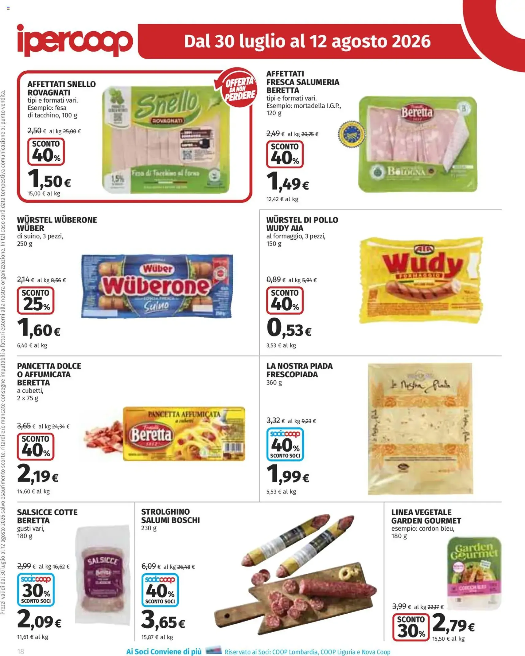 Ipercoop volantino - volantino valido dal 30/07/2026 pagina 18 di 40