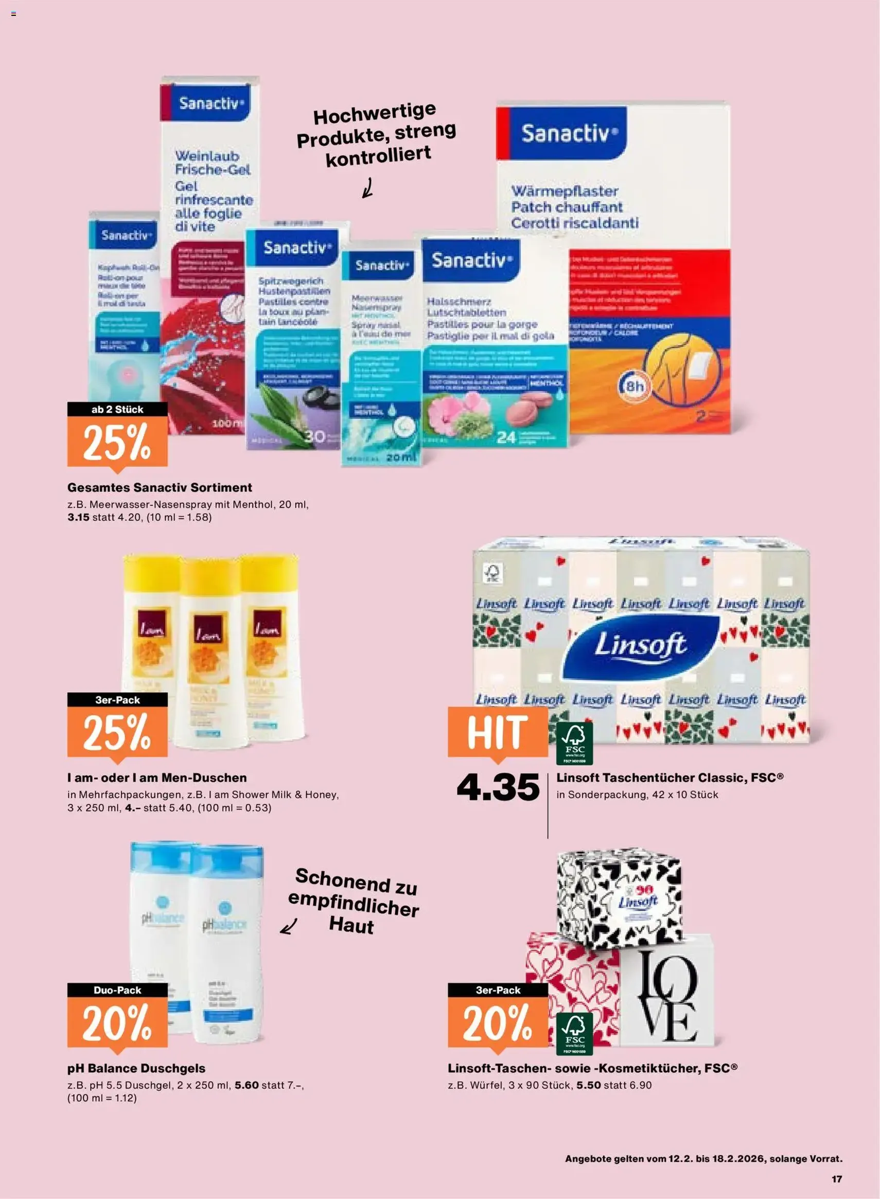 Migros Aktionen - Gültiger Prospekt ab 12.02.2026, Seite 17 von insgesamt 20