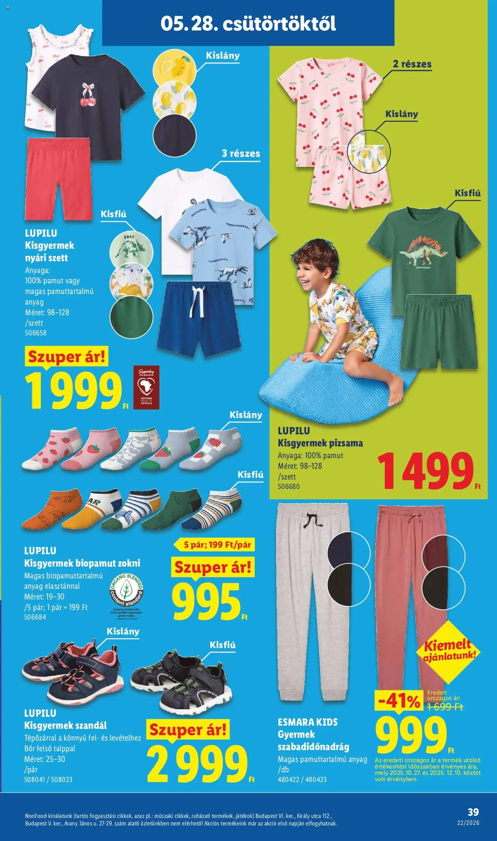 Lidl akciós újság - 2026.05.28. érvényes szórólap 39 oldal 74 oldalból