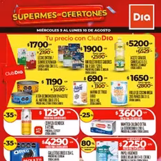 Vista previa del folleto Supermercado DIA Ofertas válido desde 05/08/2026