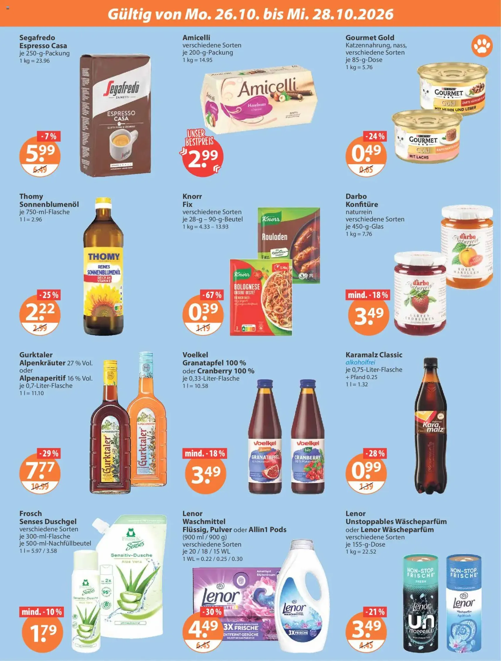 V-Markt Angebote - Gültiger Prospekt ab 22.10.2026, Seite 25 von insgesamt 30