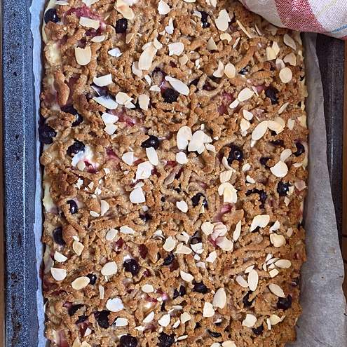 Világos reszelt túrótorta - előkészítő lépés 1