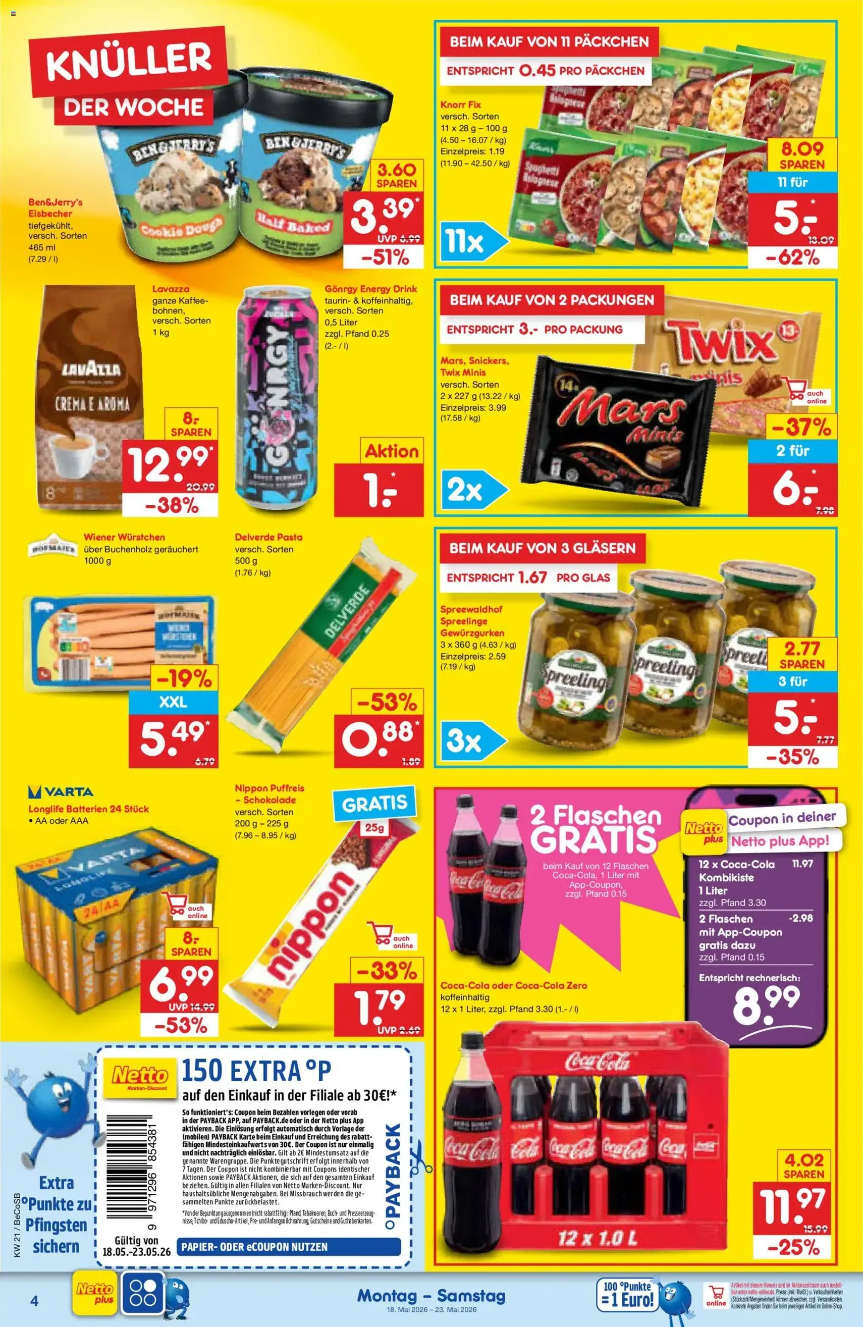 Netto Marken-Discount Prospekt - Gültiger Prospekt ab 18.05.2026, Seite 4 von insgesamt 51