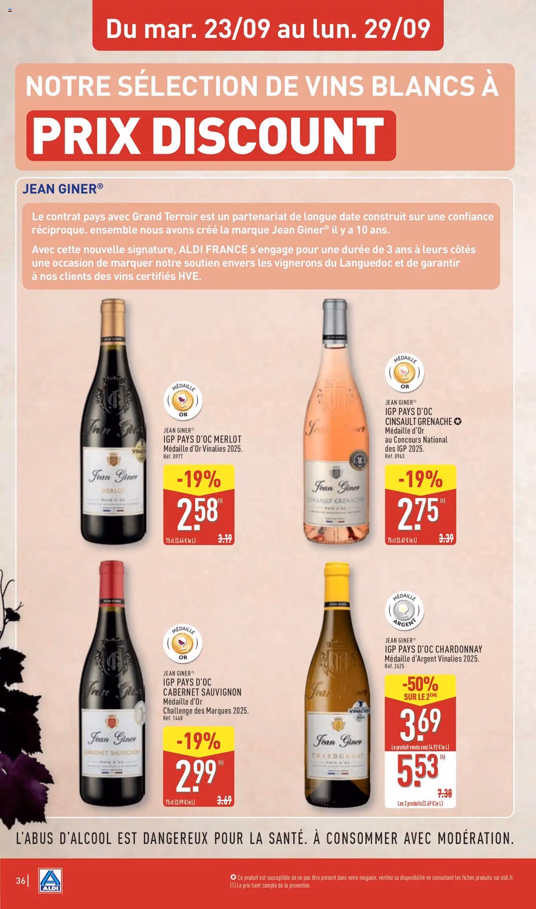 Aldi catalogue semaine 39 - brochure valable à partir du 23/09/2025, page 38 sur 57 Aldi catalogue semaine 39 - brochure valable à partir du 23/09/2025, page 38 sur 57