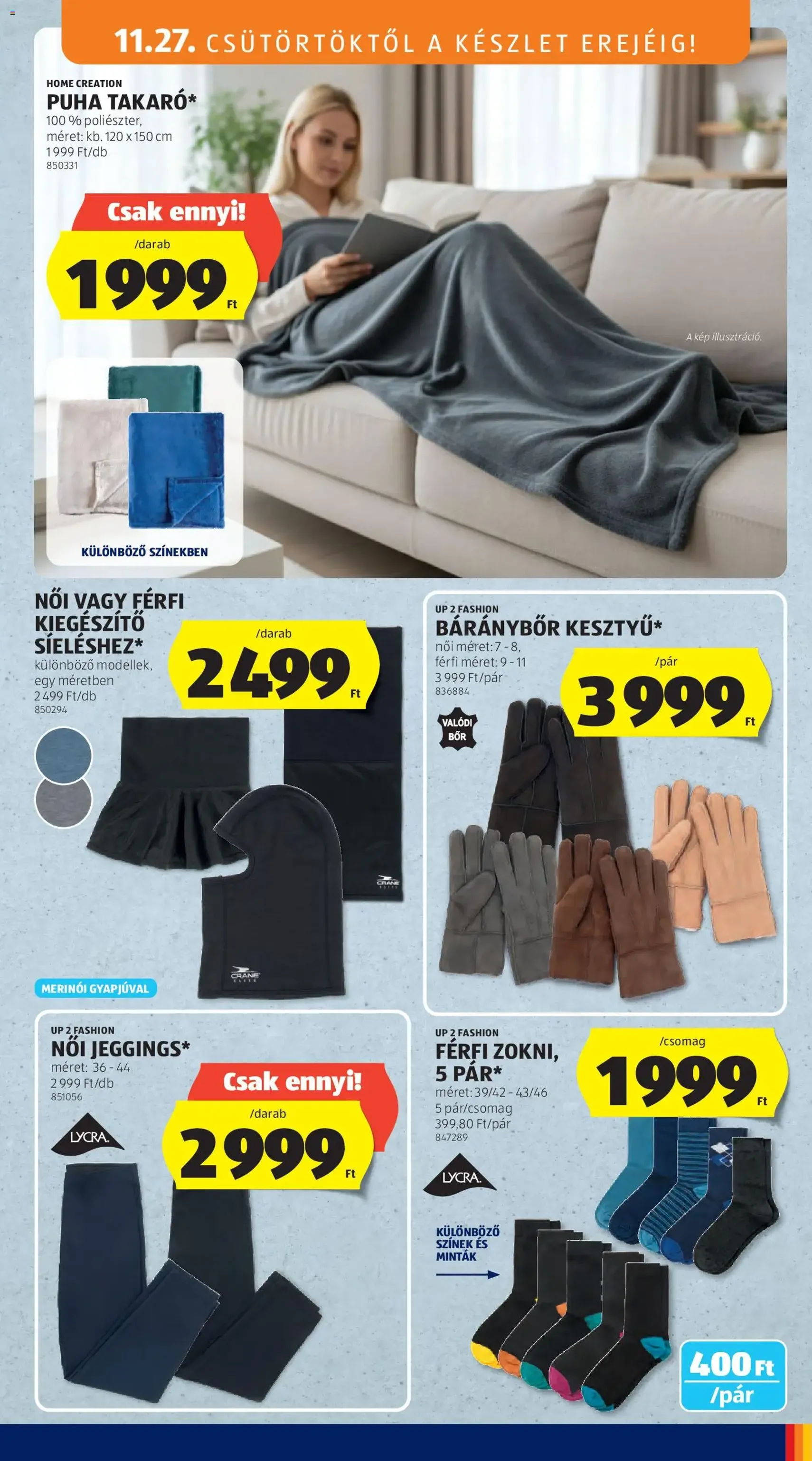 Aldi Black Friday - 2025.11.27. érvényes szórólap 21 oldal 62 oldalból