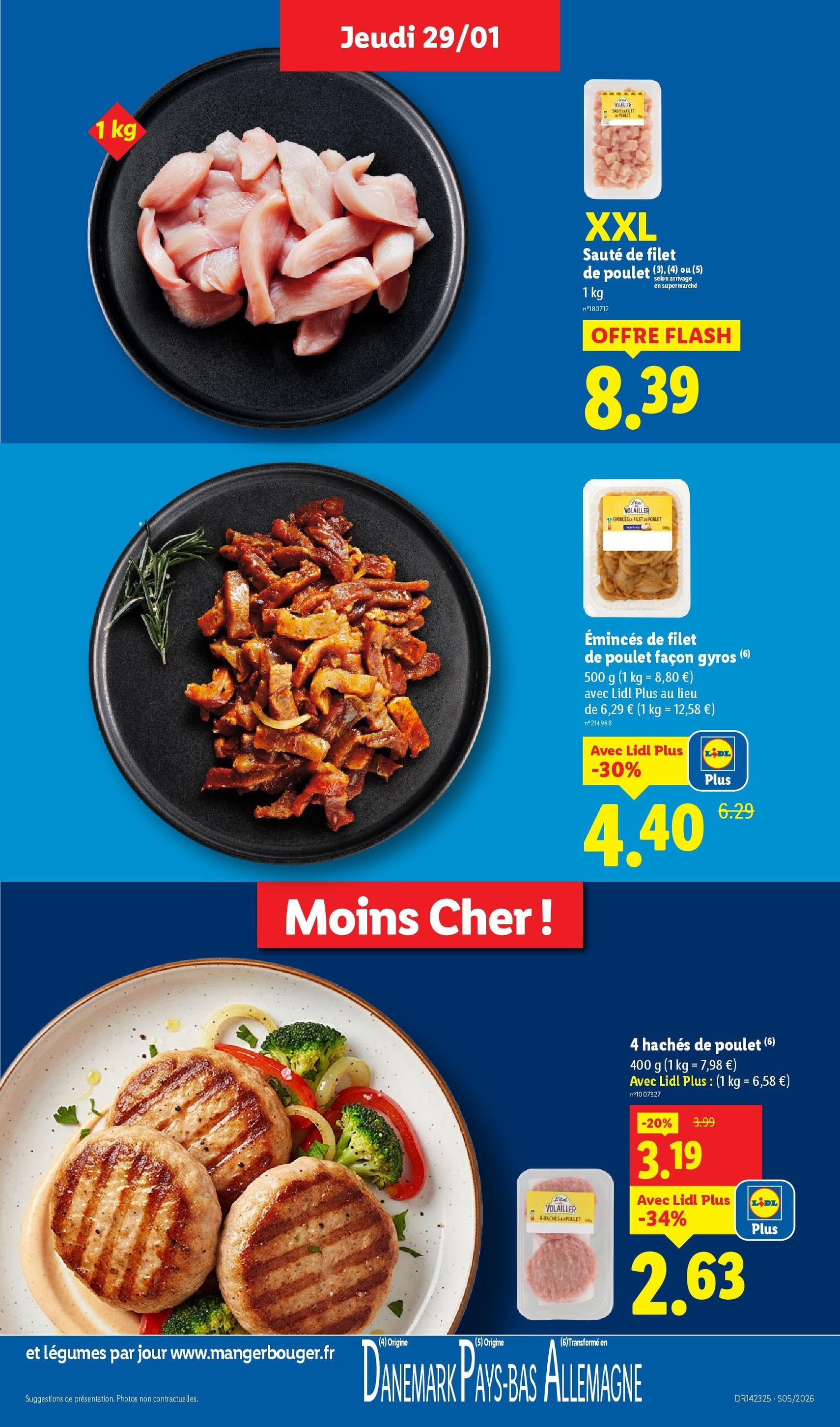 LIDL catalogue semaine 5 - brochure valable à partir du 29/01/2026, page 5 sur 75