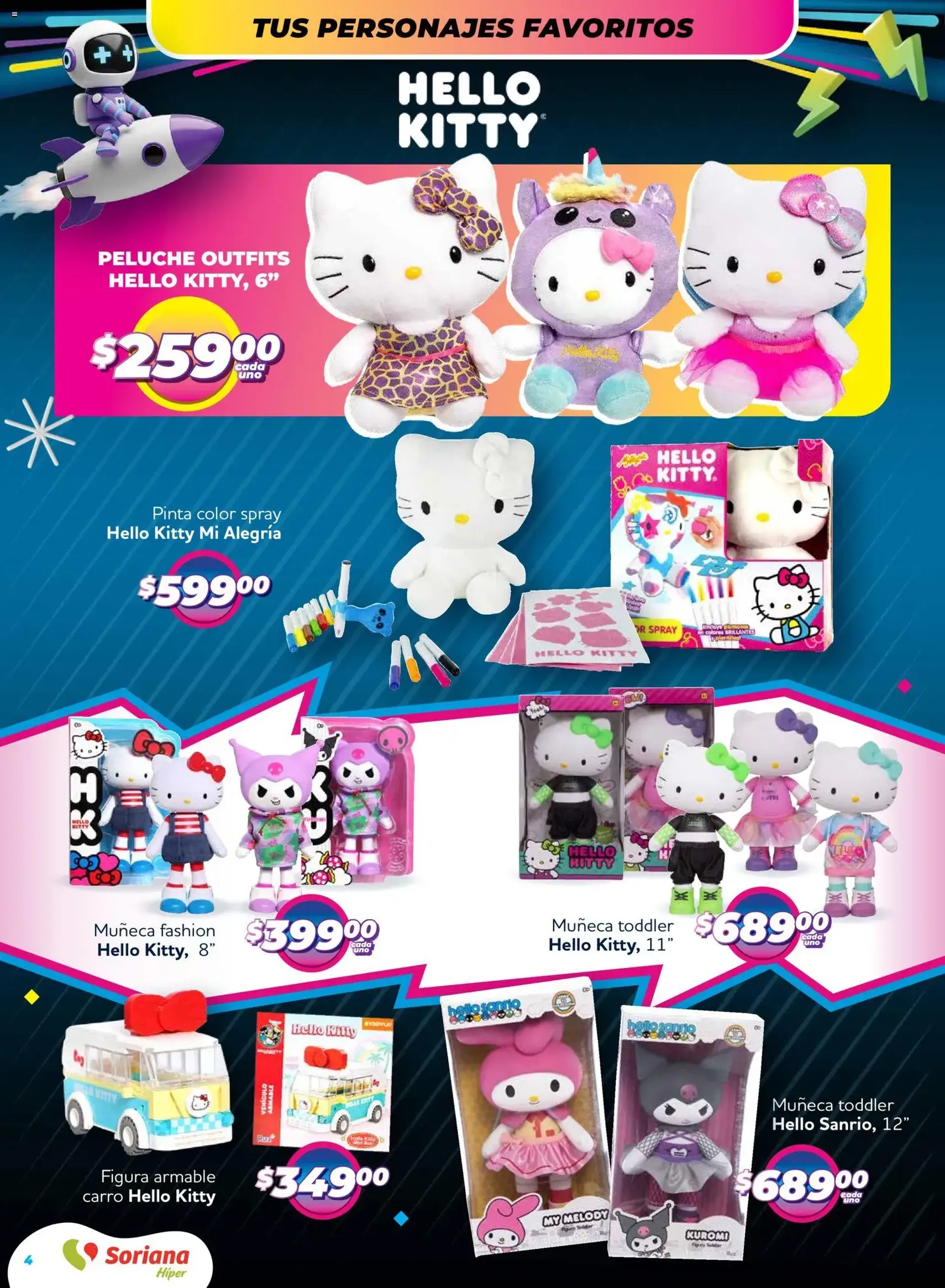 Soriana - Reino de los Juguetes Híper Nacional - folleto válido desde 27/11/2025 página 4 de 54