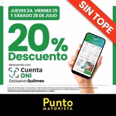 Vista previa del folleto Punto Mayorista catálogo válido desde 24/07/2025