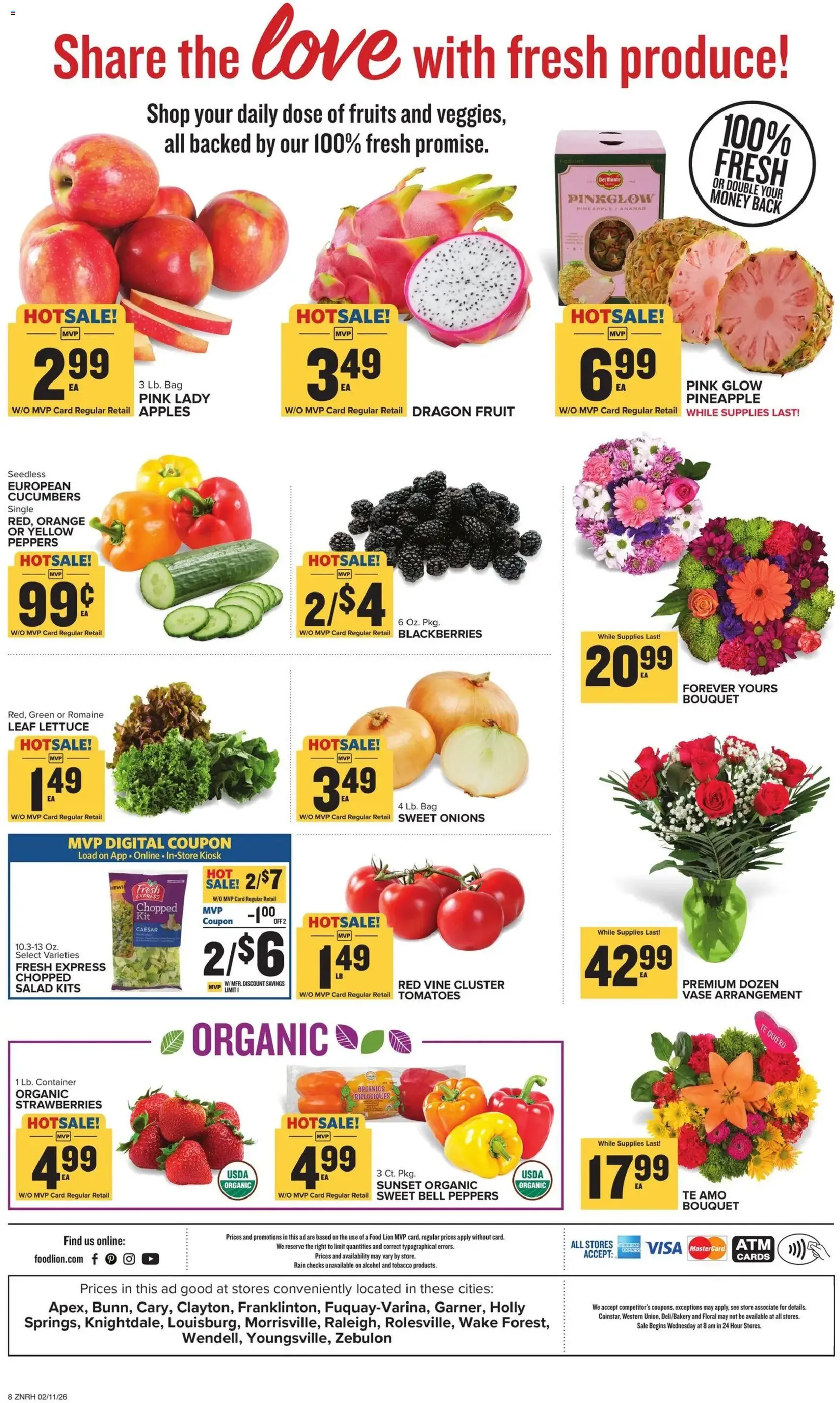 Food Lion Weekly Ad - valid flyer from 02/11/2026, page 3 of 16
