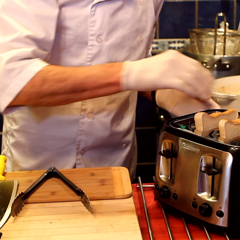 Club sandwich ricetta - procedimento 1