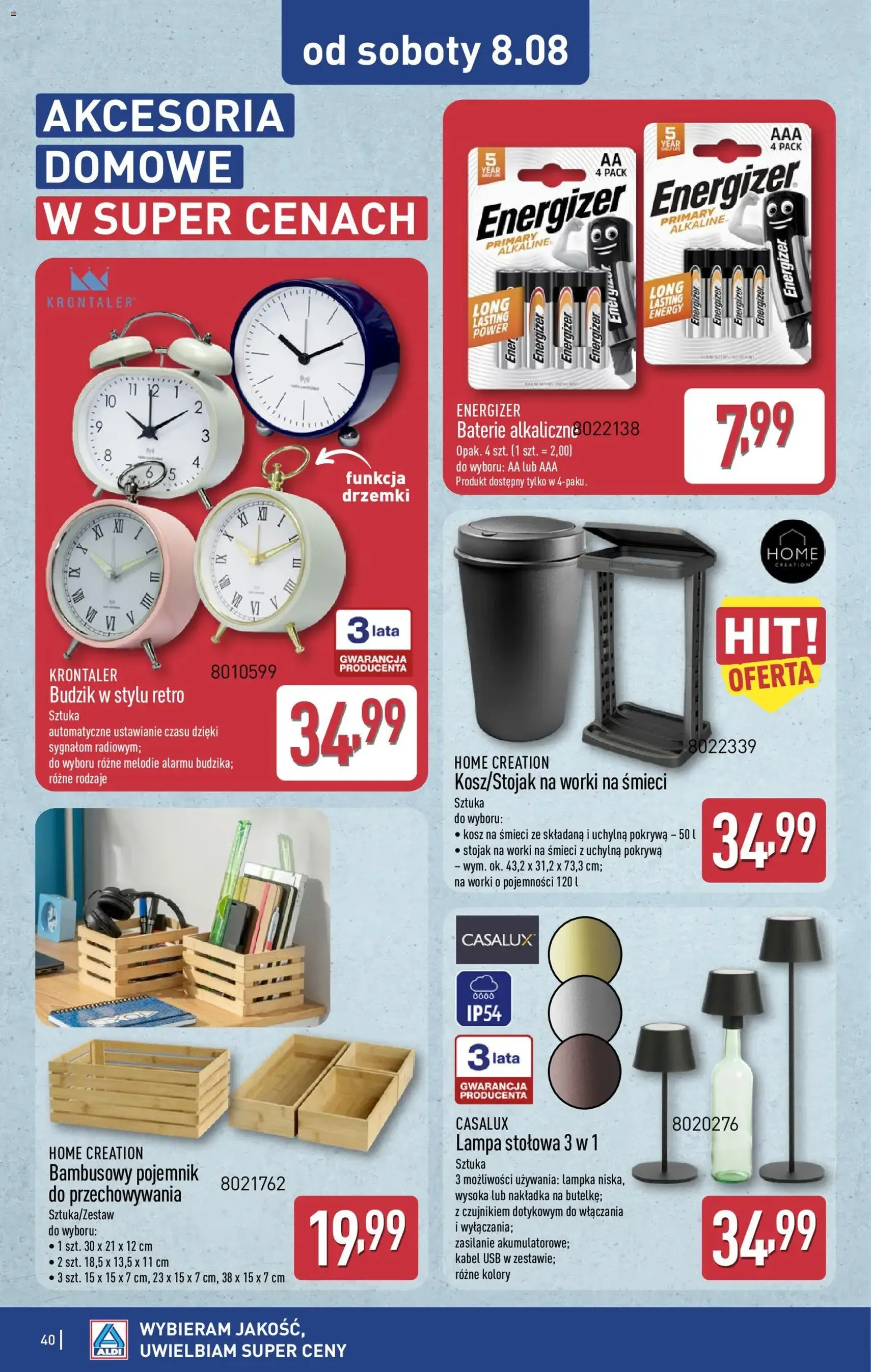 Aldi gazetka - ważny gazetka od 03.08.2026 strona 40 z 42