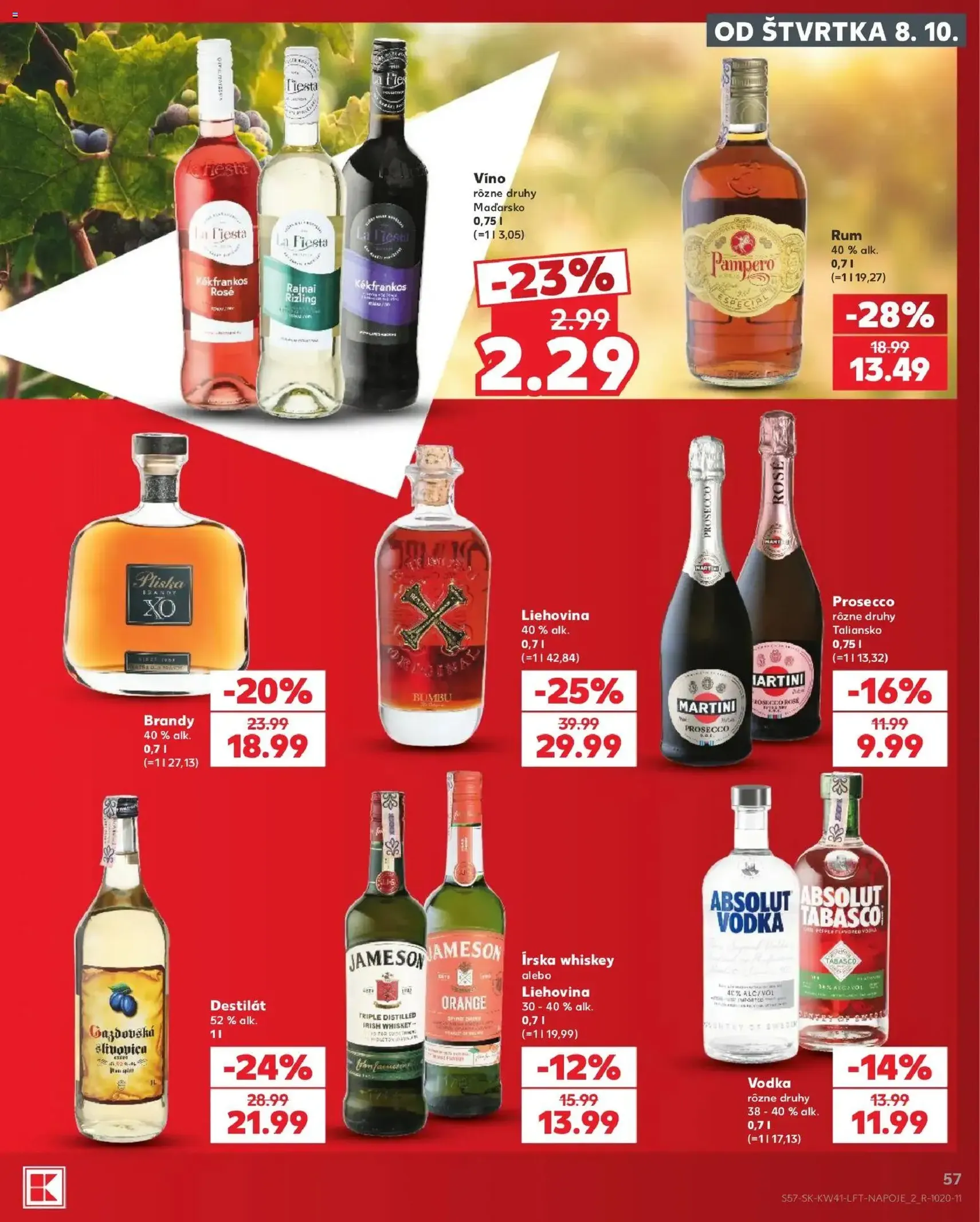 Kaufland leták - platný leták od 08.10.2026 strana 57 z 86