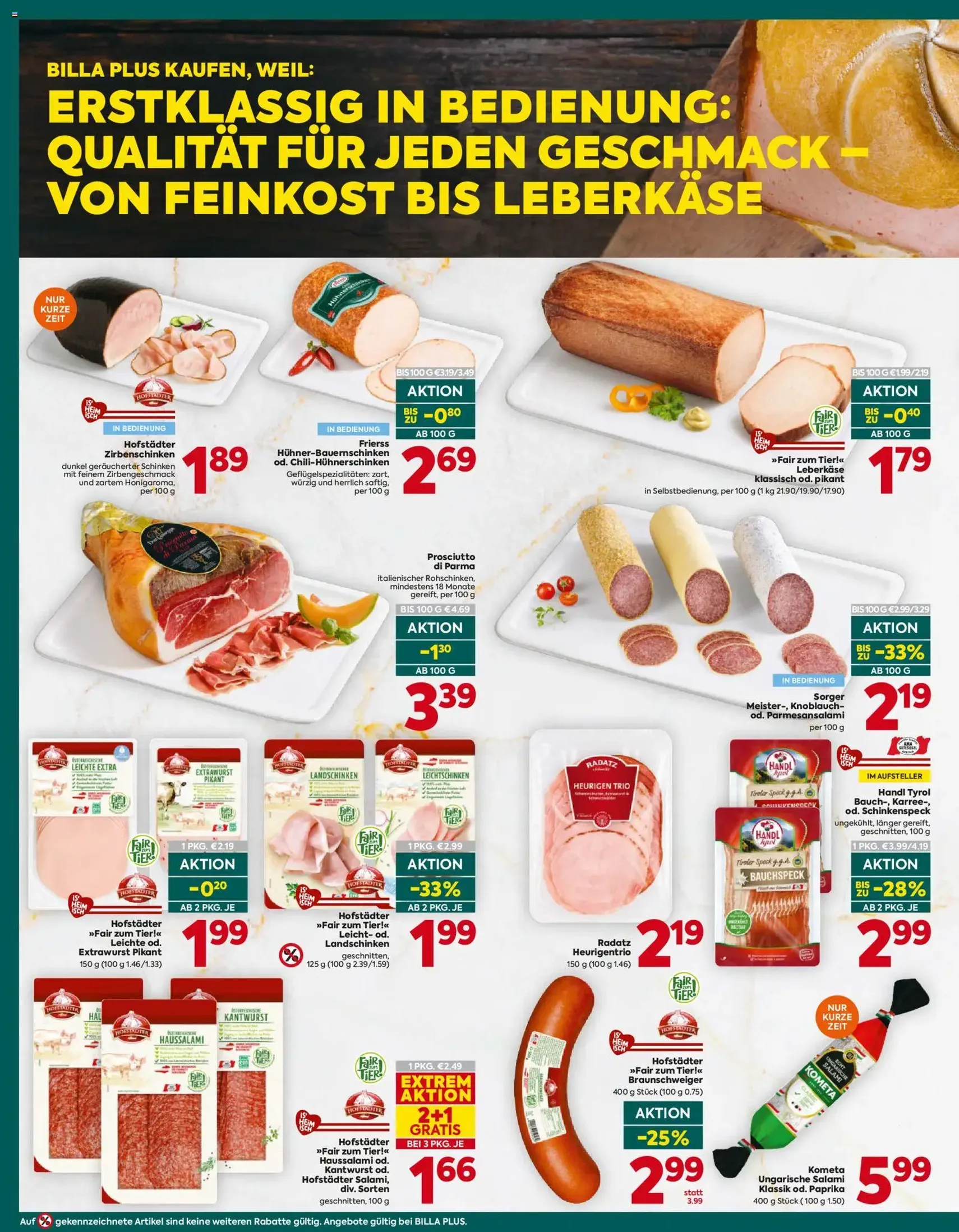 Billa Plus Flugblatt - Gültiger Prospekt ab 24.09.2026, Seite 10 von insgesamt 16