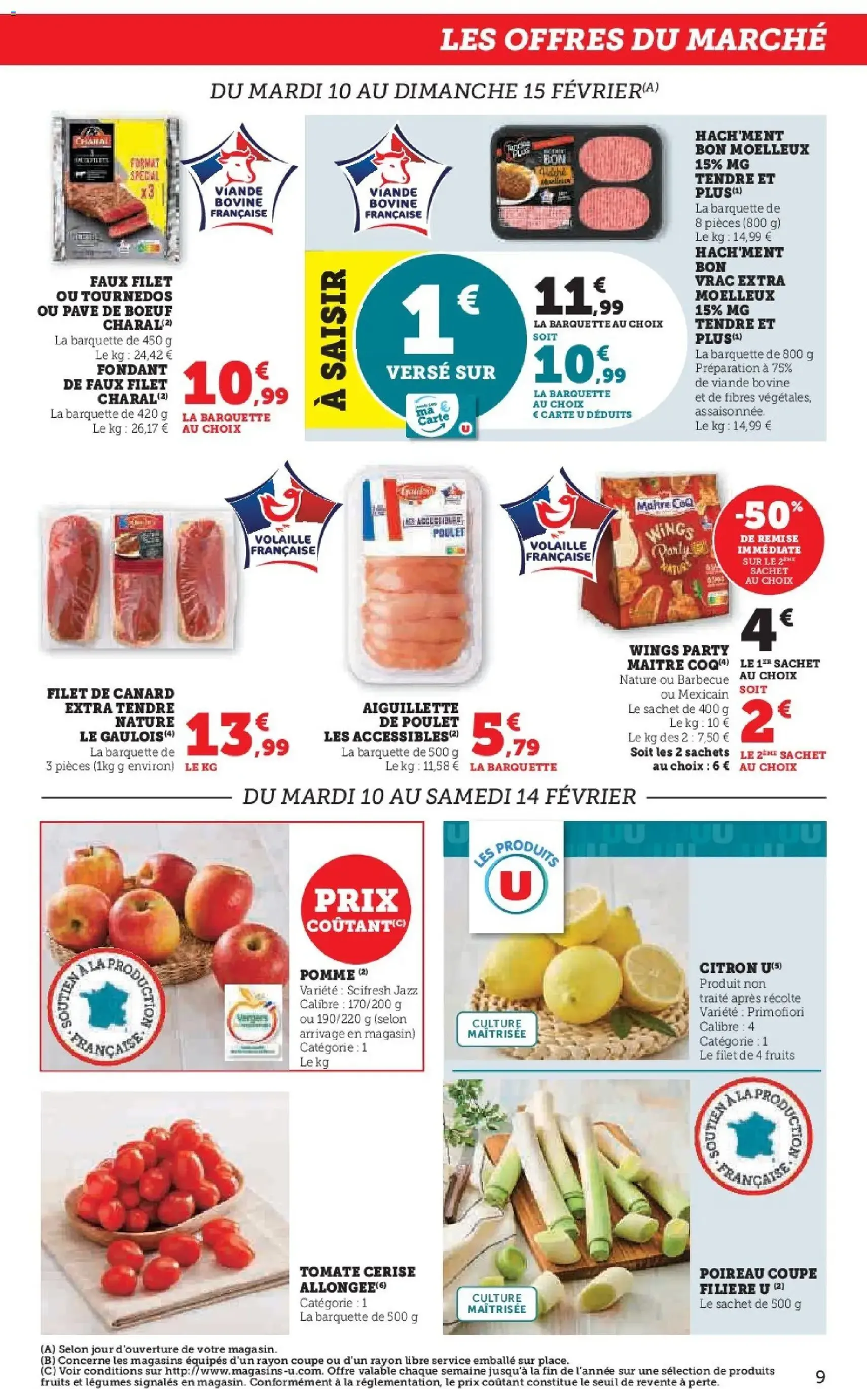 U Express catalogue - brochure valable à partir du 10/02/2026, page 9 sur 16