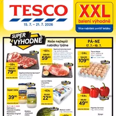 Tesco leták - Hypermarket - náhled letáku platný od 15.07.2026