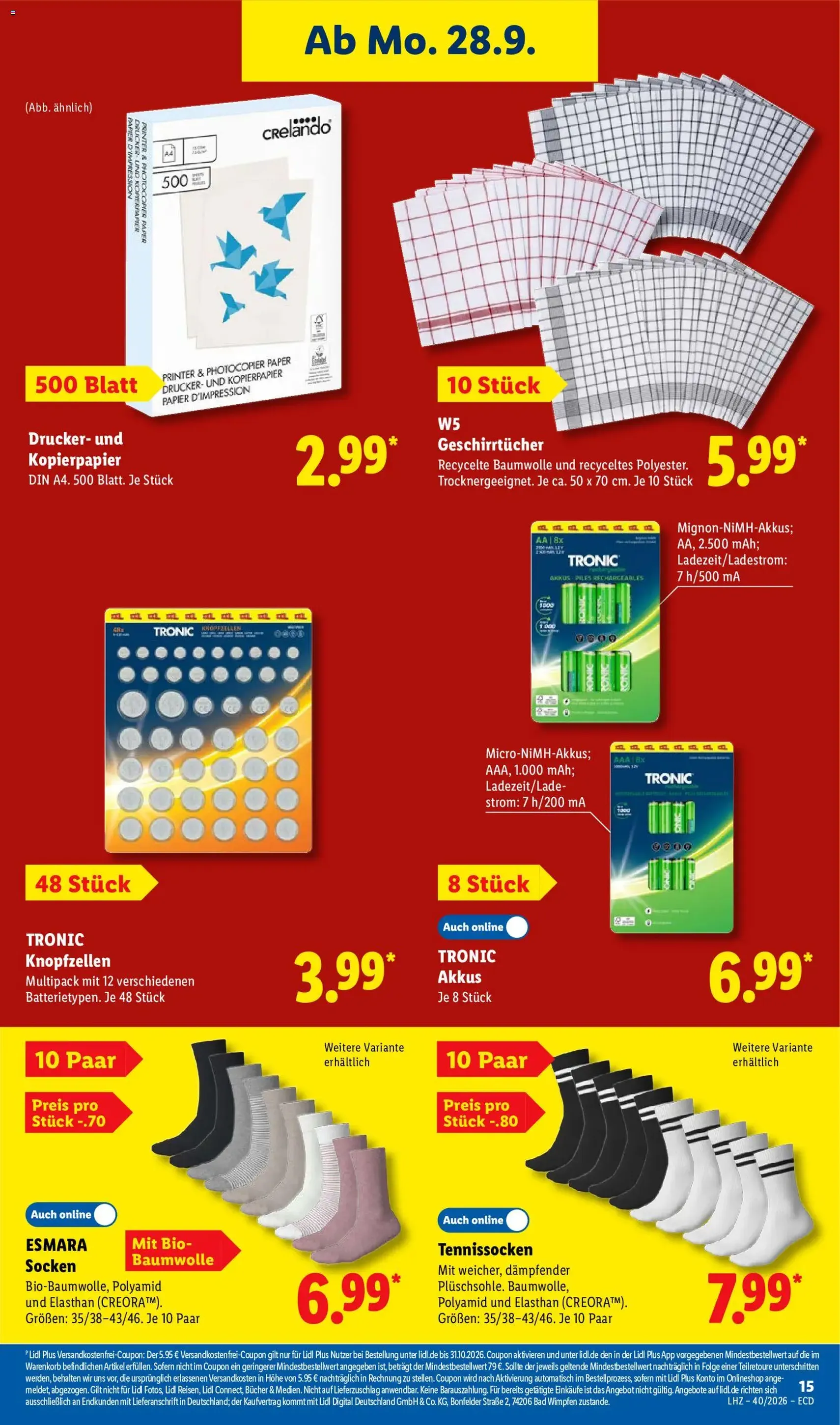 Lidl Prospekt - Gültiger Prospekt ab 28.09.2026, Seite 31 von insgesamt 71