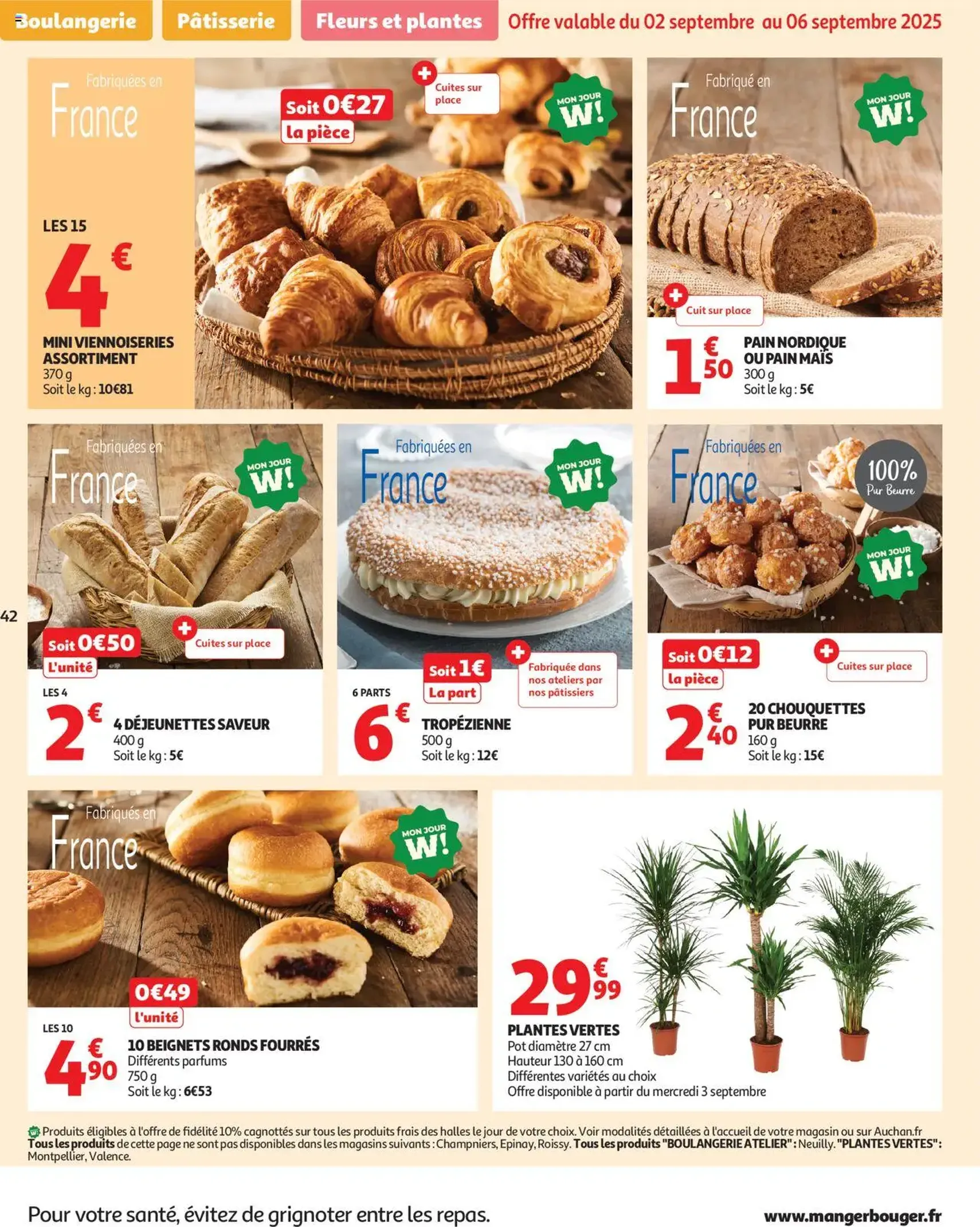 Auchan prospectus - brochure valable à partir du 02/09/2025, page 42 sur 60 Auchan prospectus - brochure valable à partir du 02/09/2025, page 42 sur 60