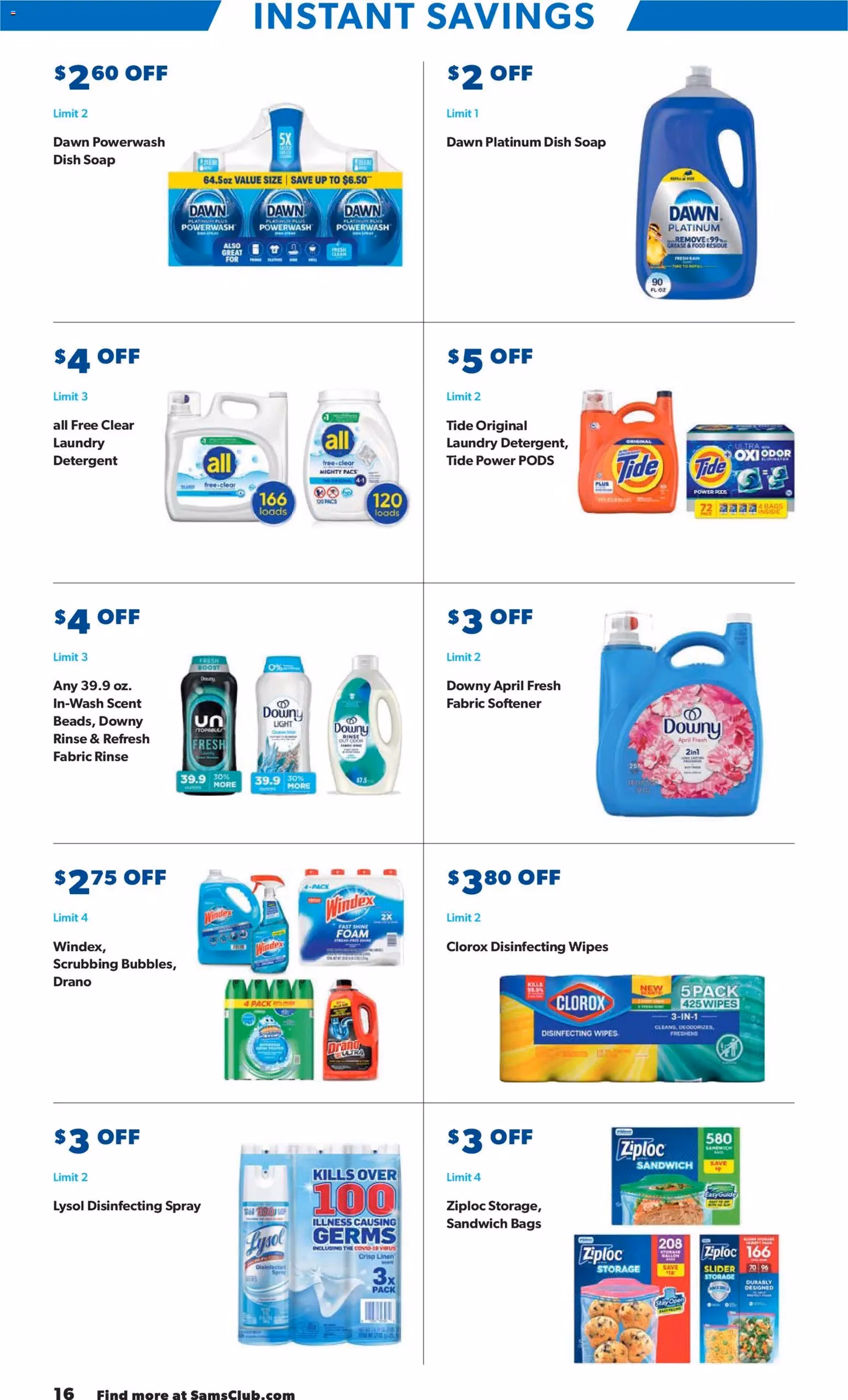Sam's Club Instant Savings Book January - valid flyer from 01/02/2026, page 16 of 44