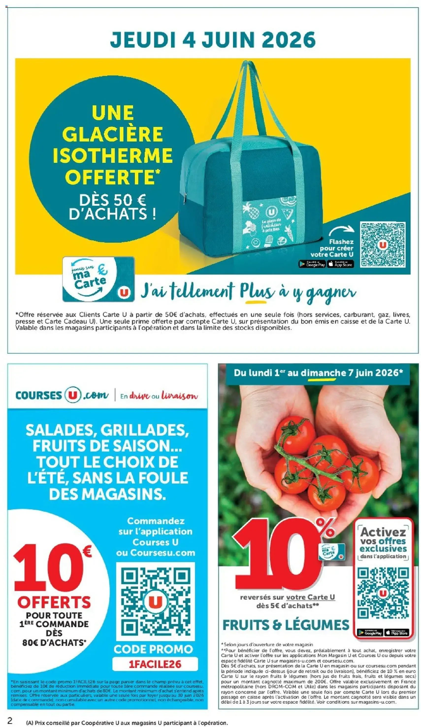 Super U catalogue - brochure valable à partir du 02/06/2026, page 2 sur 36