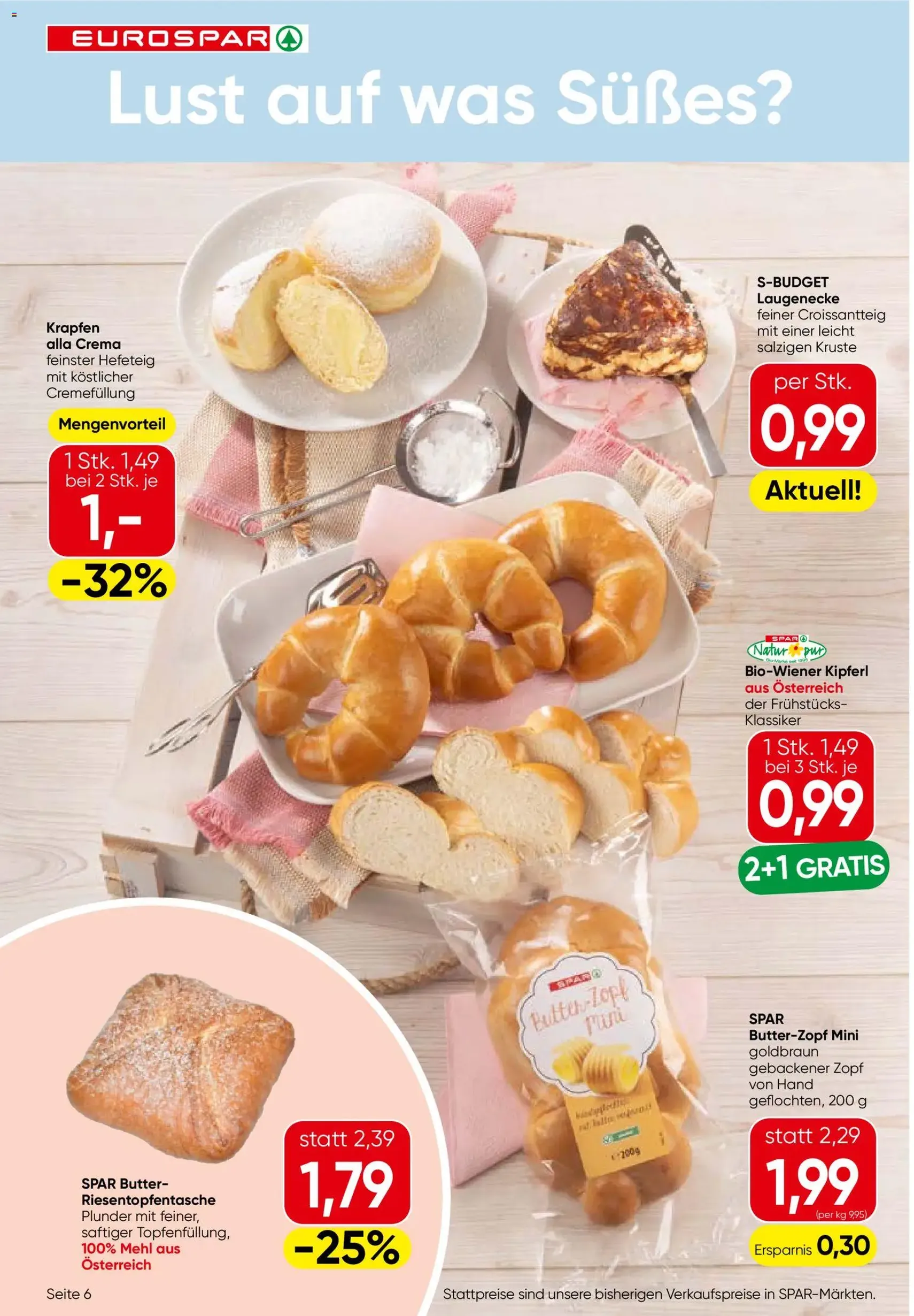 Eurospar Flugblatt - Gültiger Prospekt ab 30.07.2026, Seite 6 von insgesamt 16